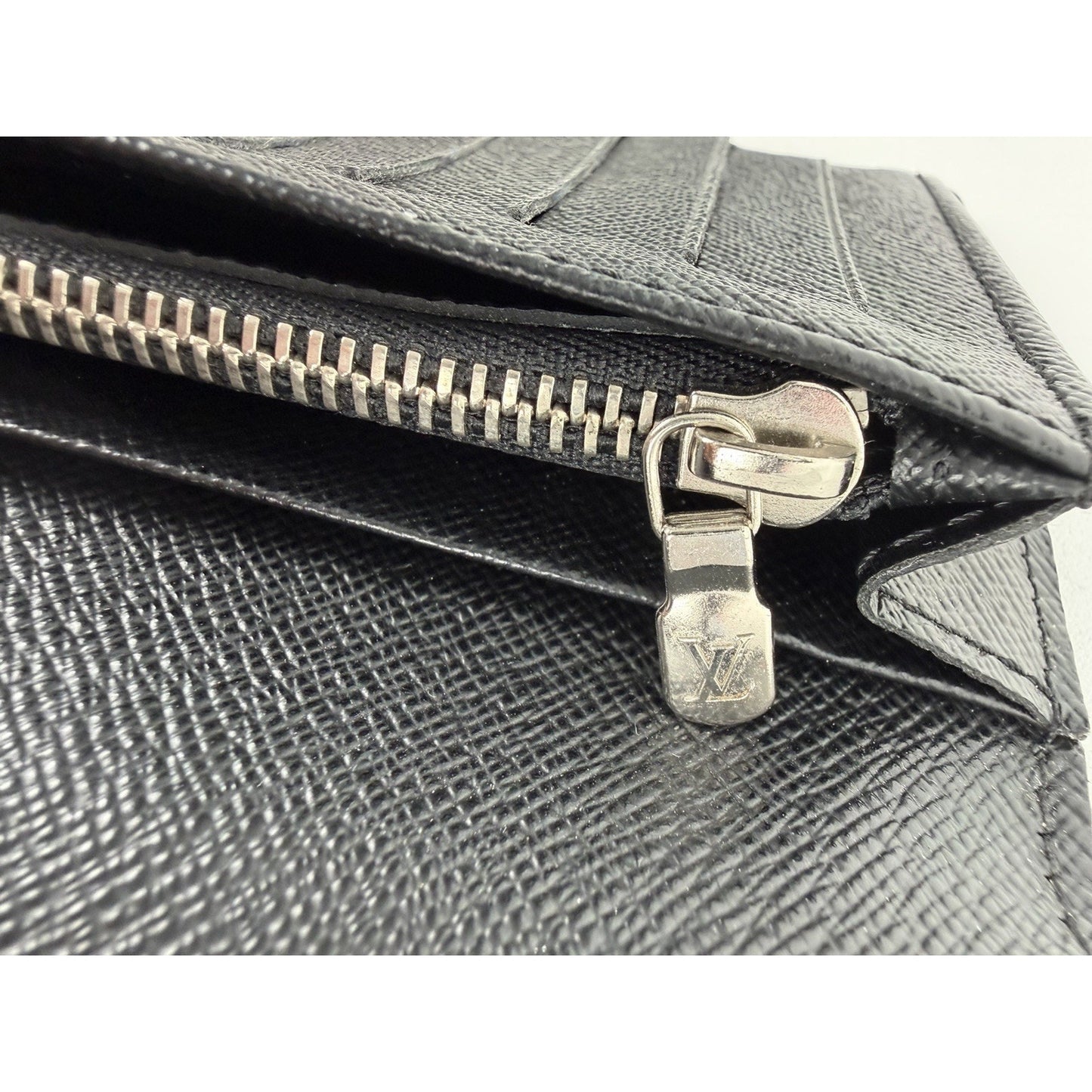 Louis Vuitton Brazza Bifold Long Wallet in Damier Graphite Coated Canvas 2014