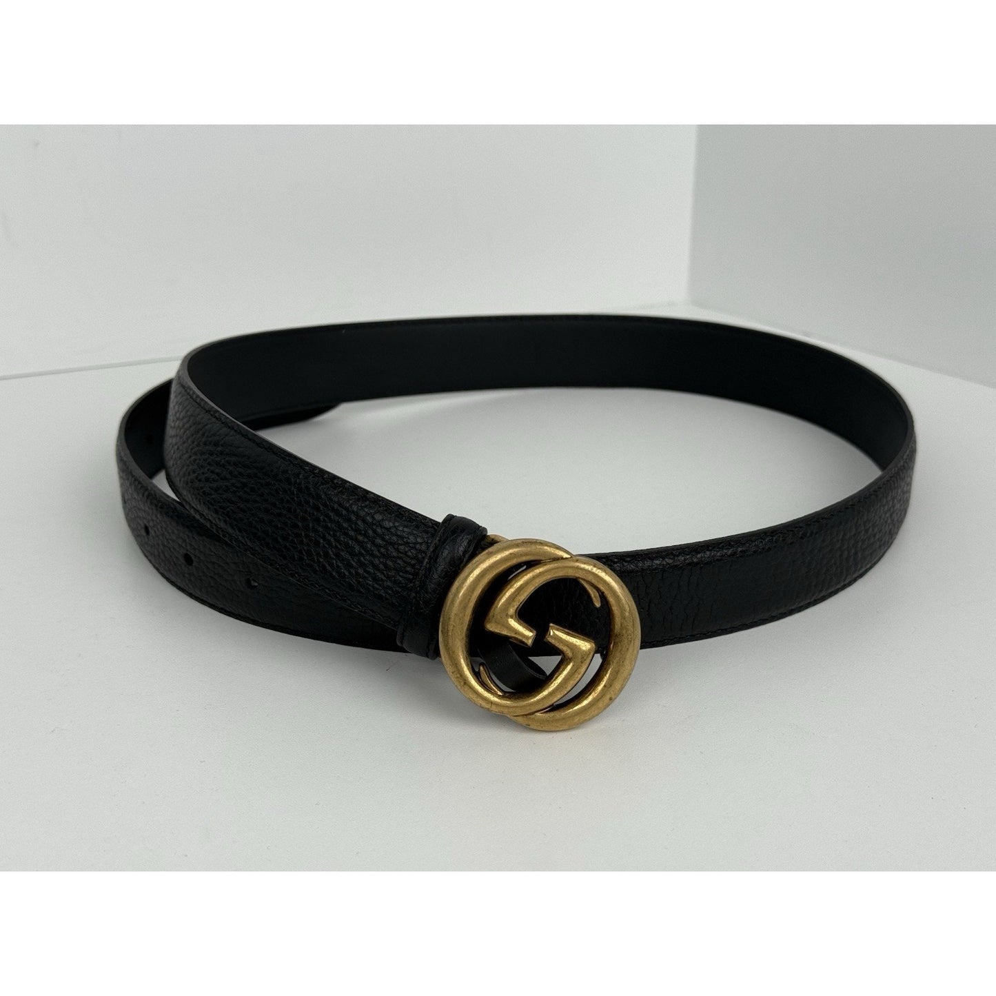 Gucci GG Marmont Thin Leather Belt 39" 90/36 474345-480199