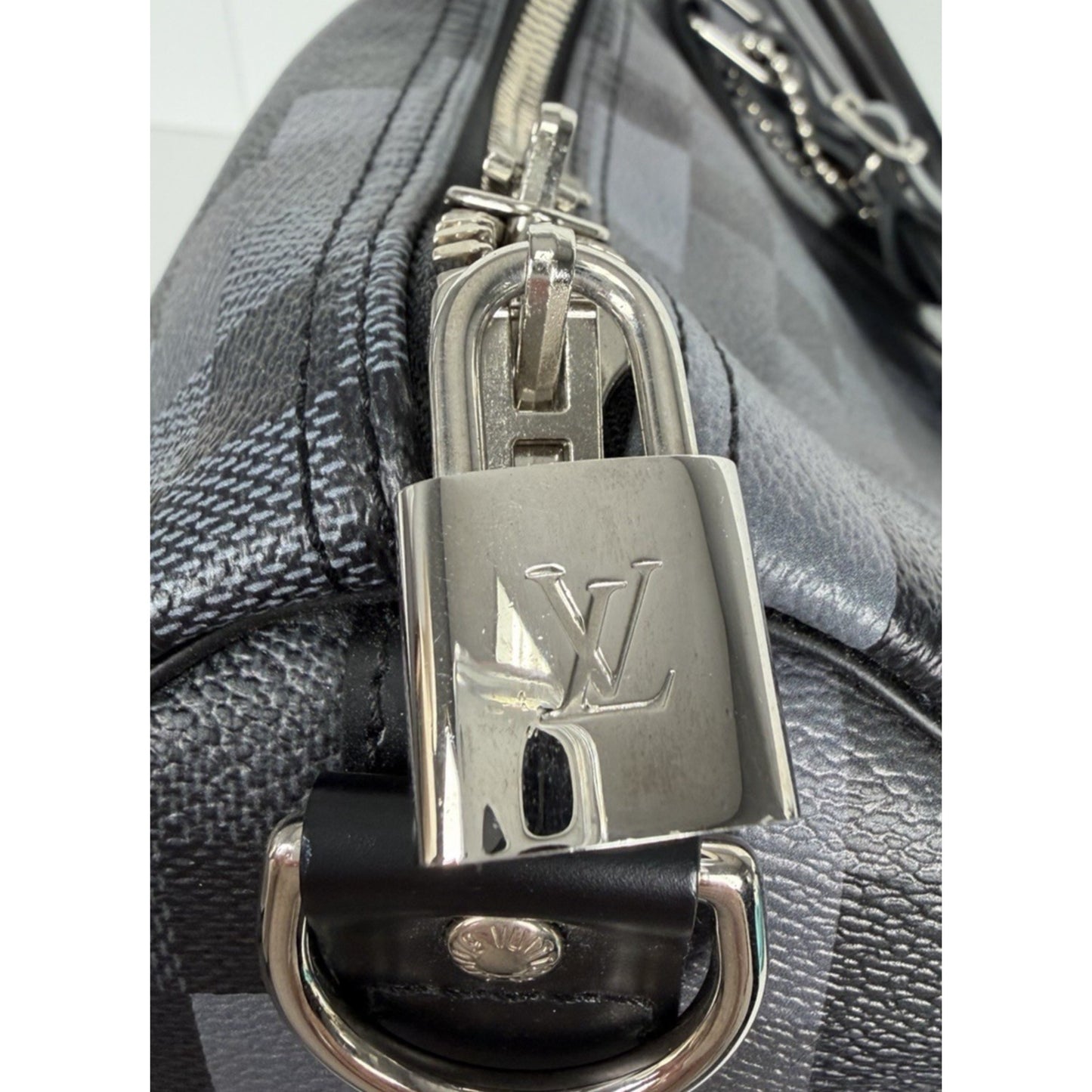 Louis Vuitton Keepall Bandouliere 50 Duffel Bag Gray Damier Canvas (2018)