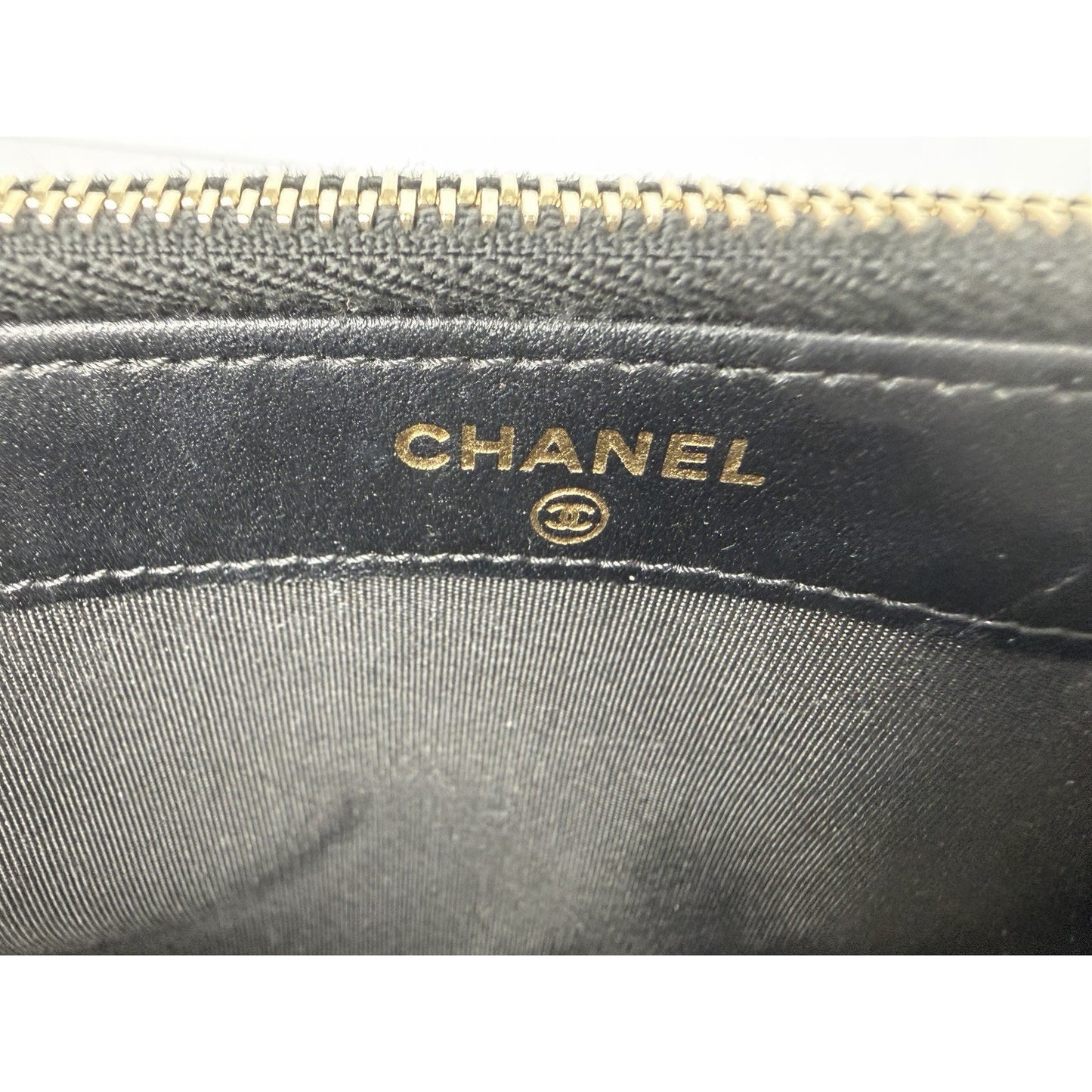 Chanel Boy Double Zip Chain Clutch in Quilted Black Caviar Leather 2019 E4