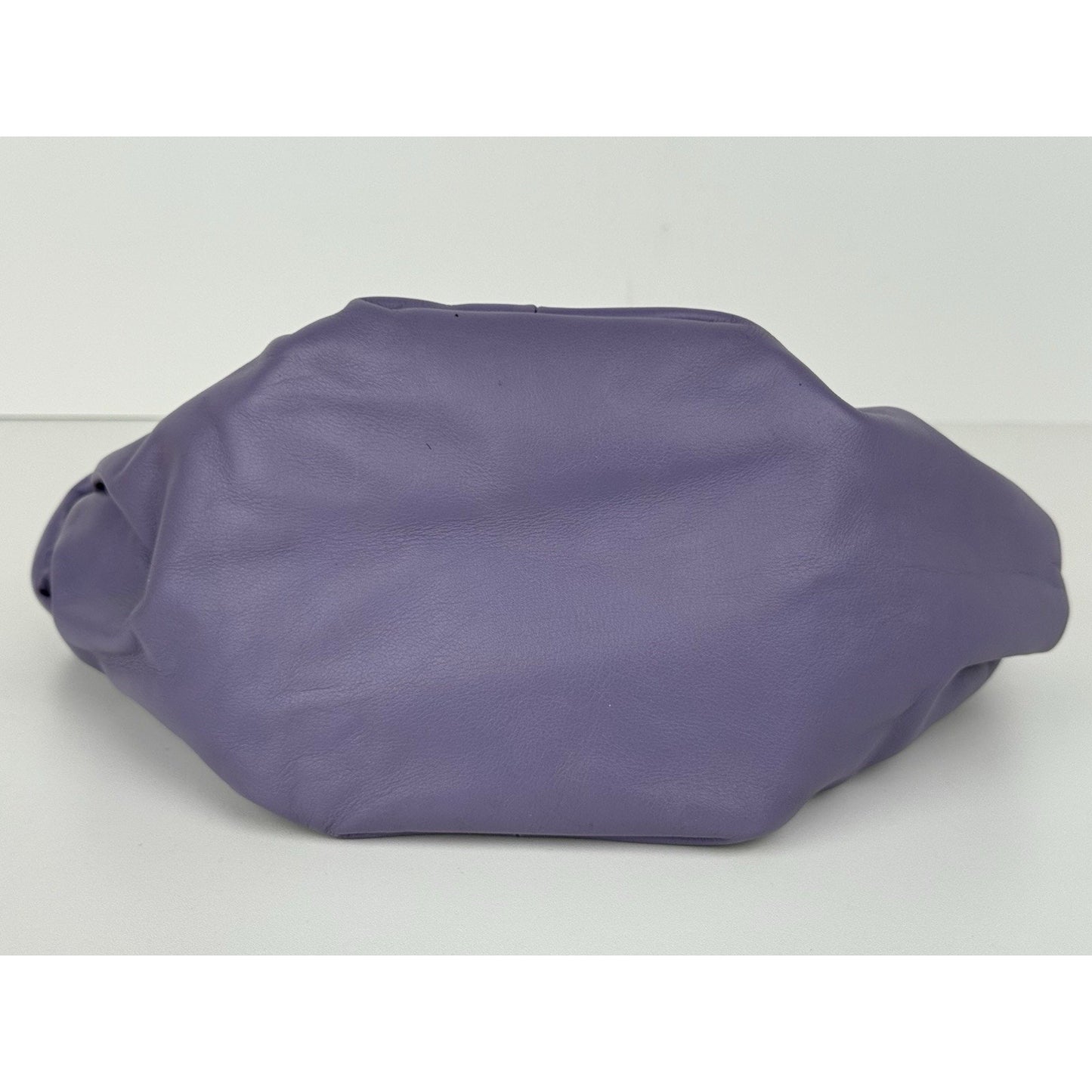 Bottega Veneta Mini Double Knot Purple Leather