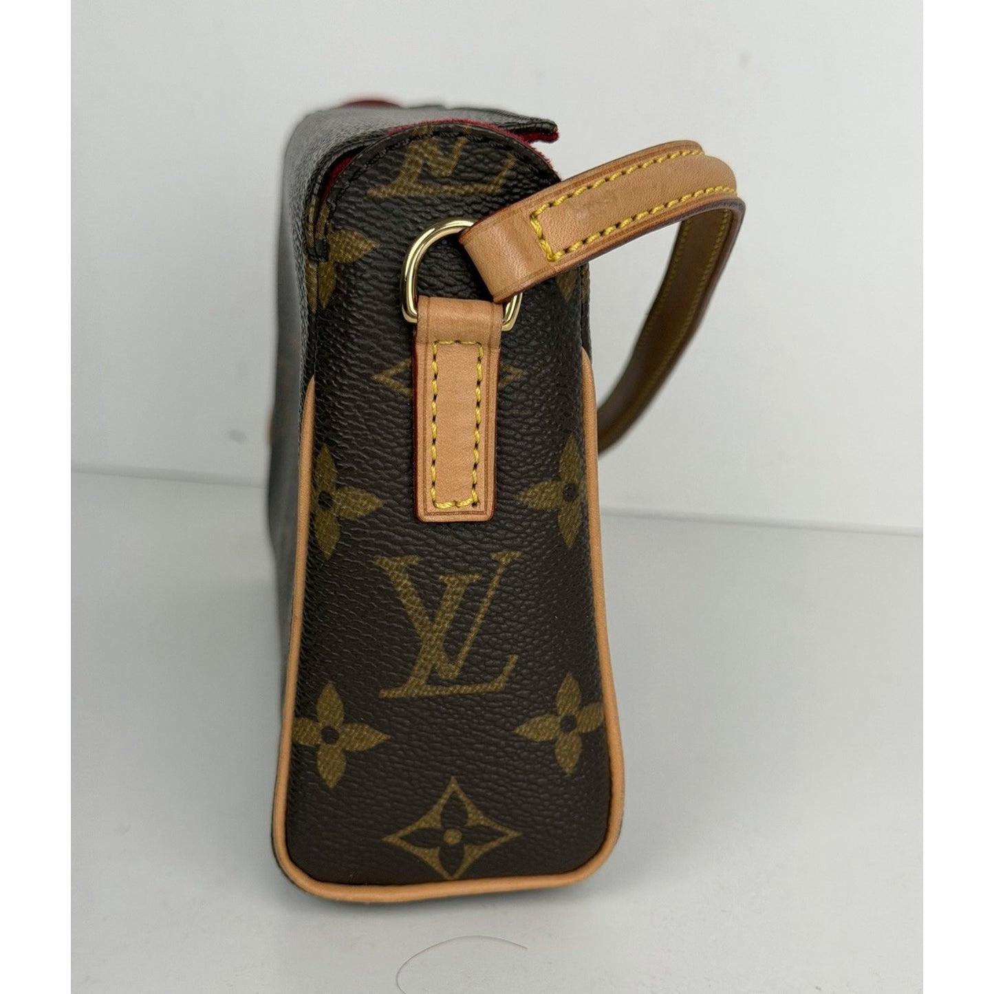 Louis Vuitton Recital Shoulder Bag Vintage Classic Monogram Canvas 2002 S15