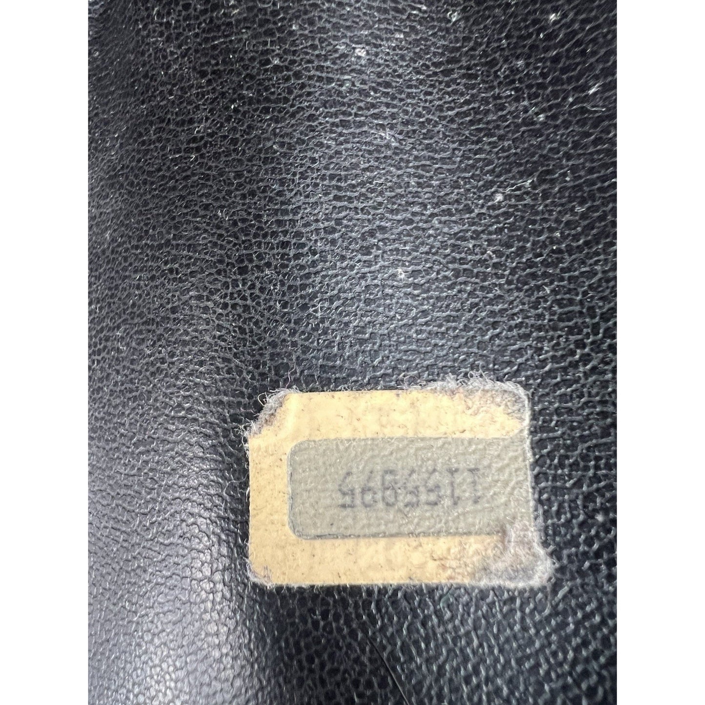 CHANEL Vintage Lambskin Black Leather Tote Shoulder Bag (1989-1991)