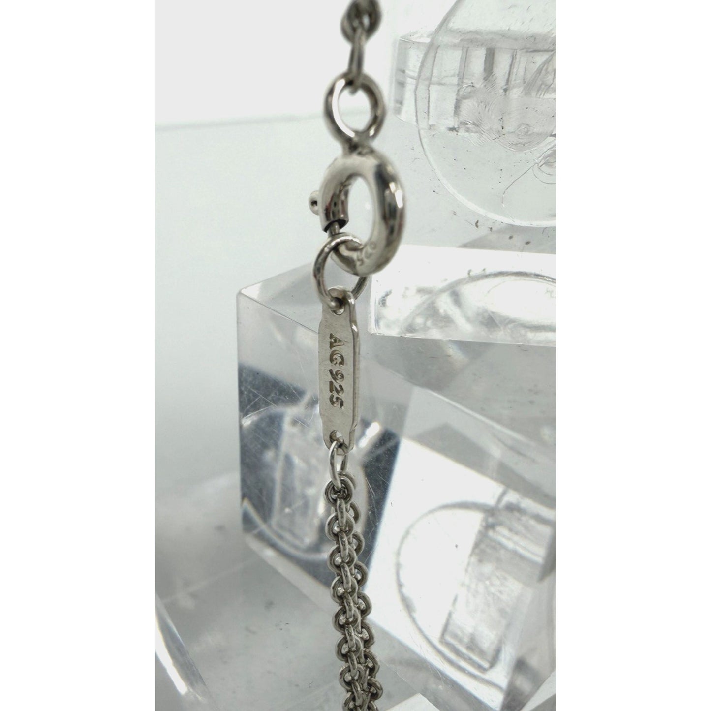 Tiffany & Co. Infinity Double Chain Bracelet in Sterling Silver