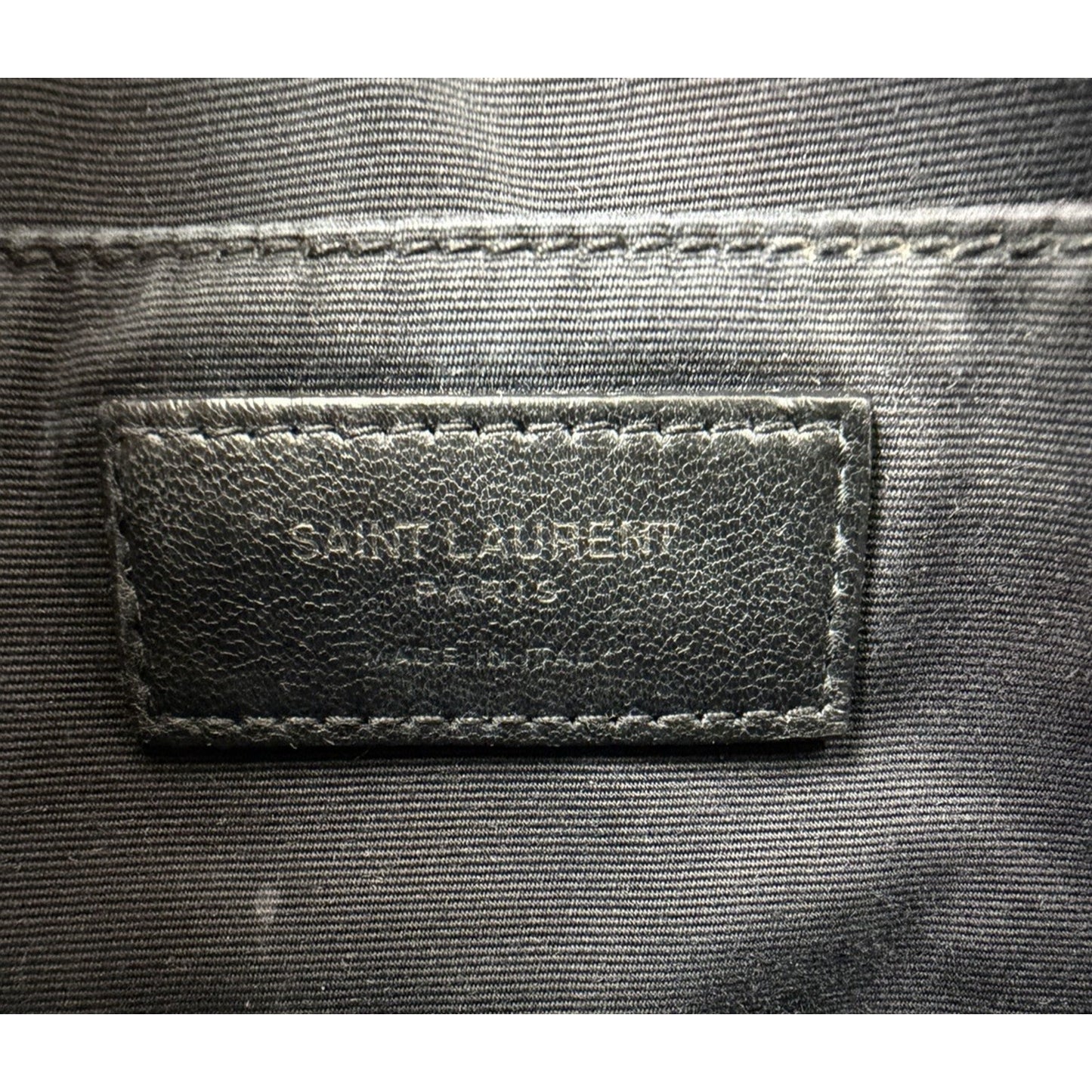 Saint Laurent Lou Camera Bag Medium in Black Quilted Calfskin Leather S01