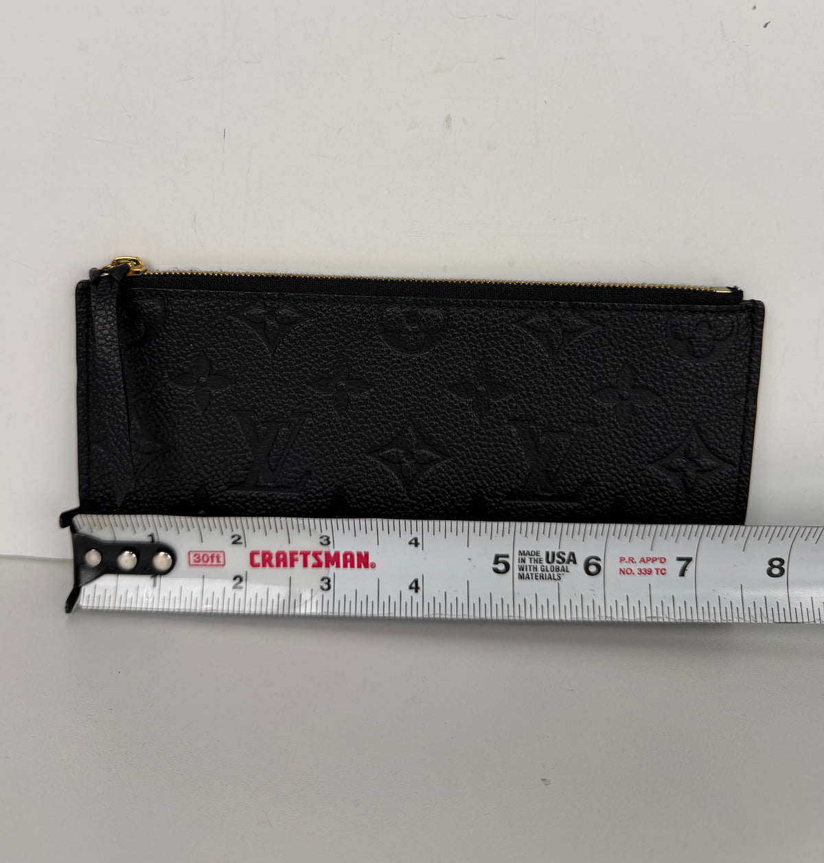 Louis Vuitton Empreinte Felicie Pochette Zipply Pouch in Black K1