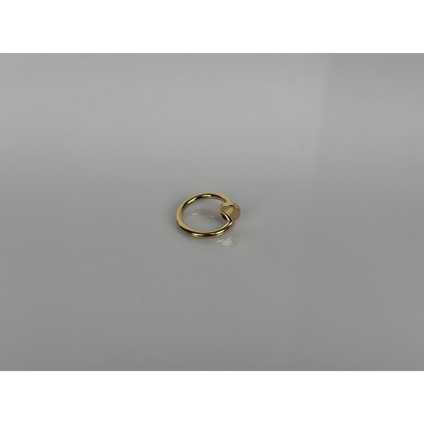 Cartier Juste un Clou Ring in 18K Yellow Gold, Size 4.5 (Fits Like Size 7)