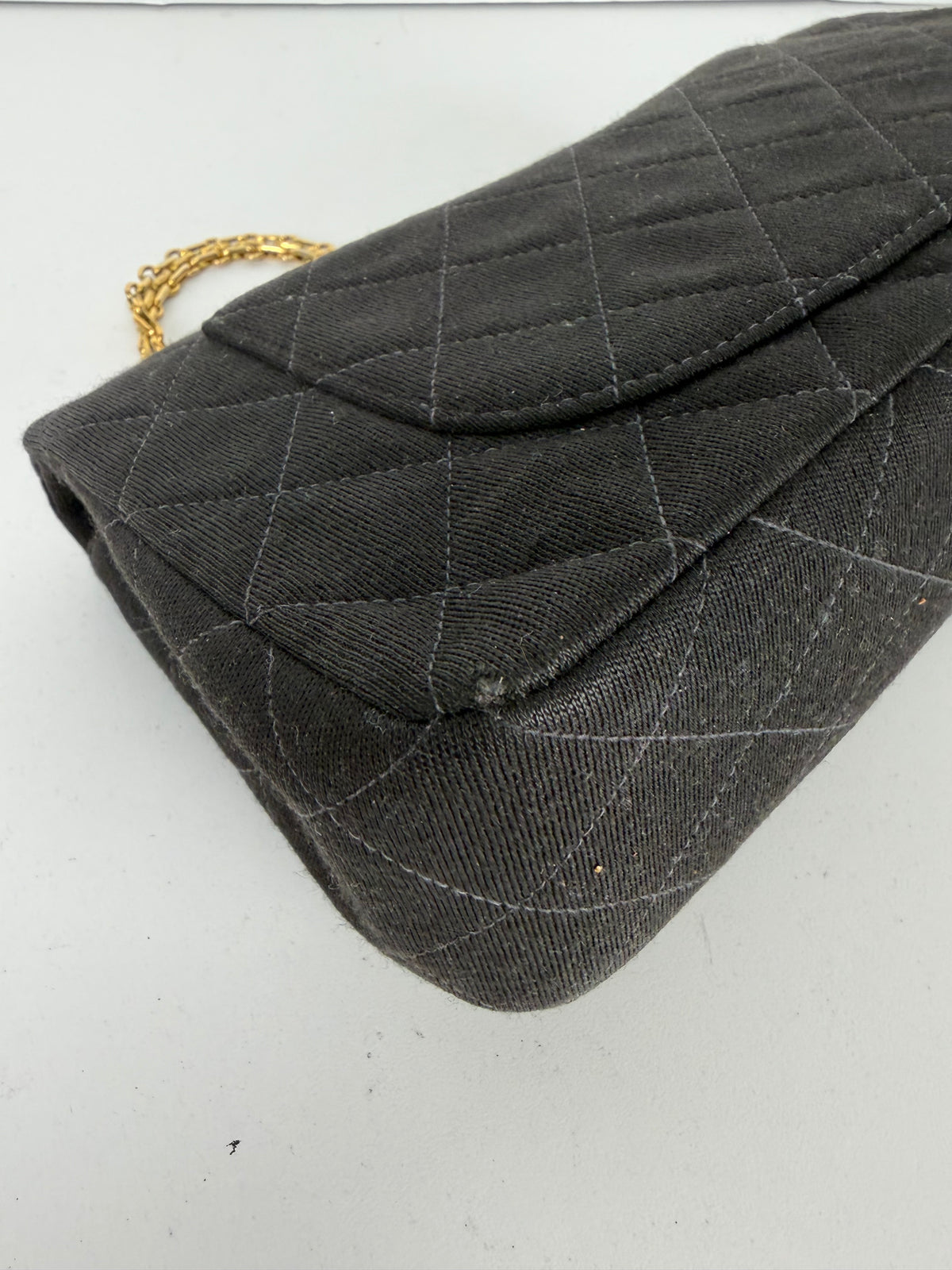Chanel Small Classic Jersey Double Flap Bag 1996-1997