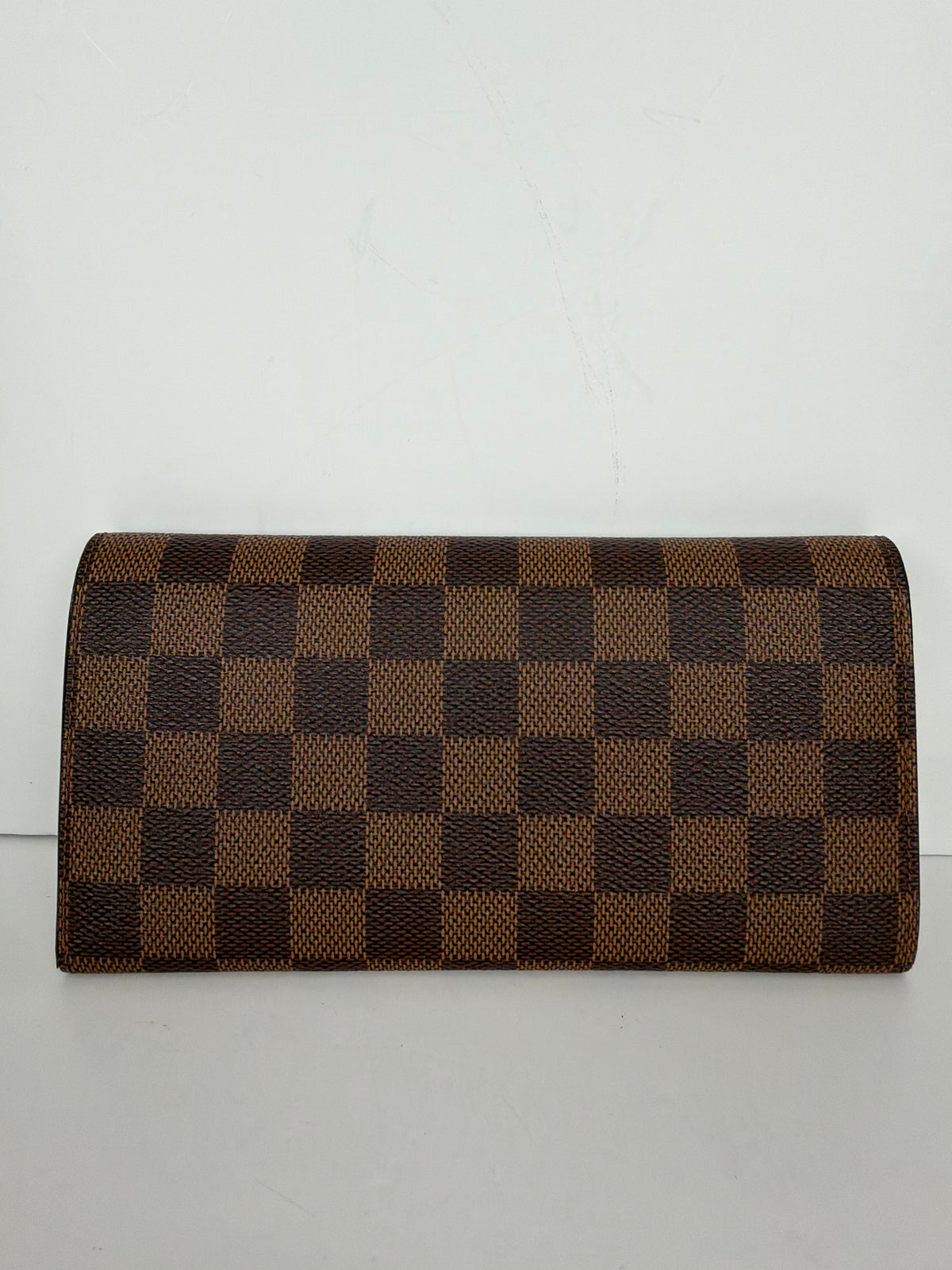 Louis Vuitton Wallet in Damier Ebene Coated Canvas Y