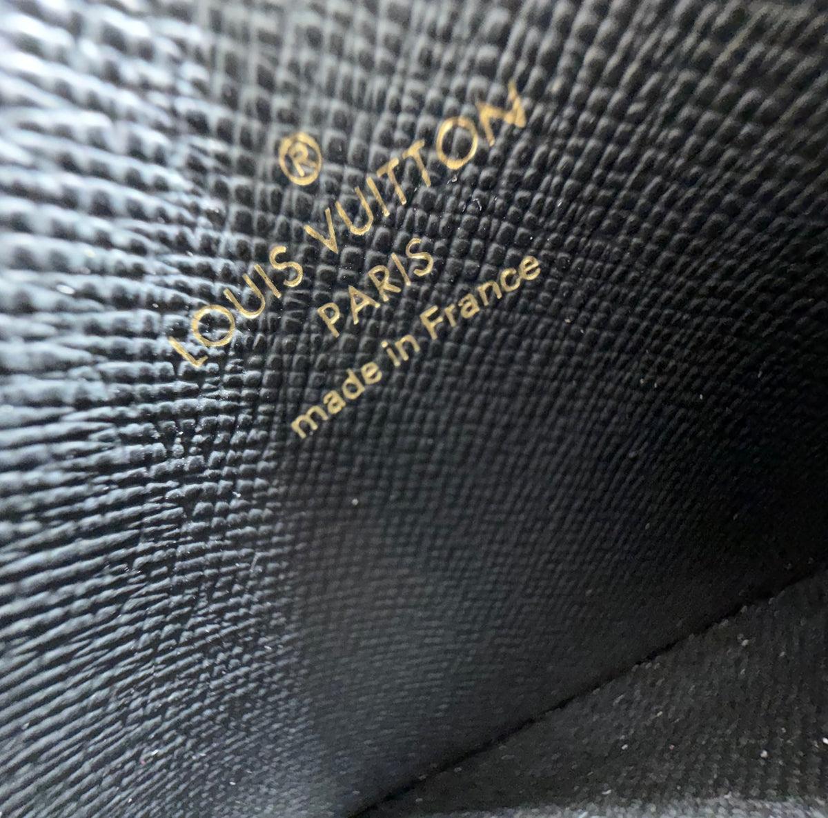 Louis Vuitton Neo Porte Cartes Card Holder in Monogram Macassar Coated Canvas NFC K-3