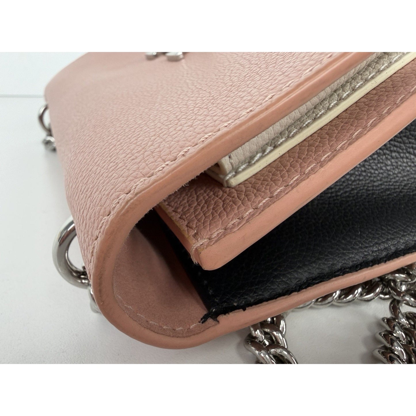 Louis Vuitton MyLockme BB Handbag Pink Cream Tricolour Soft Calfskin 2018 S17