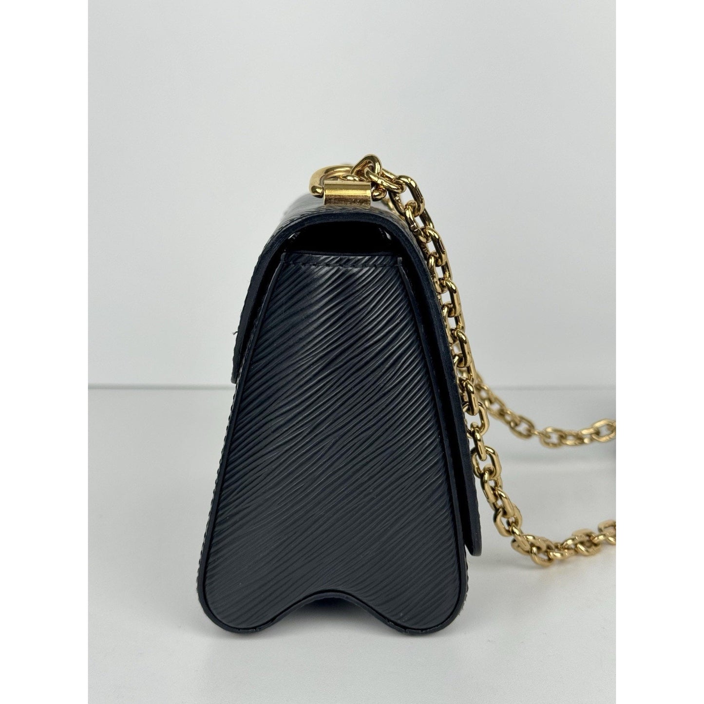 Louis Vuitton Twist MM Bag Black Epi Leather