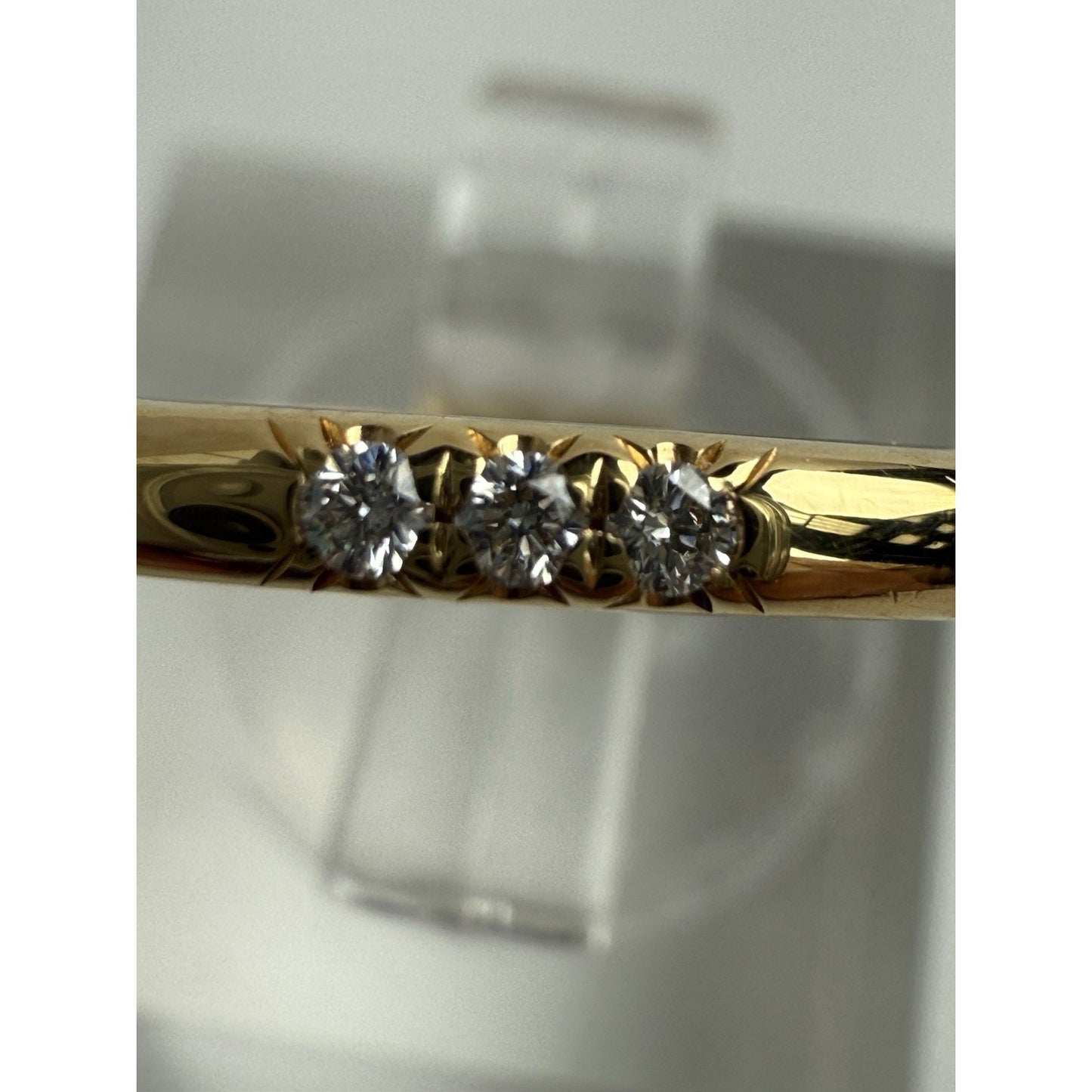 Tiffany & Co. Forever Diamond Ring 18K Gold Size 5.25