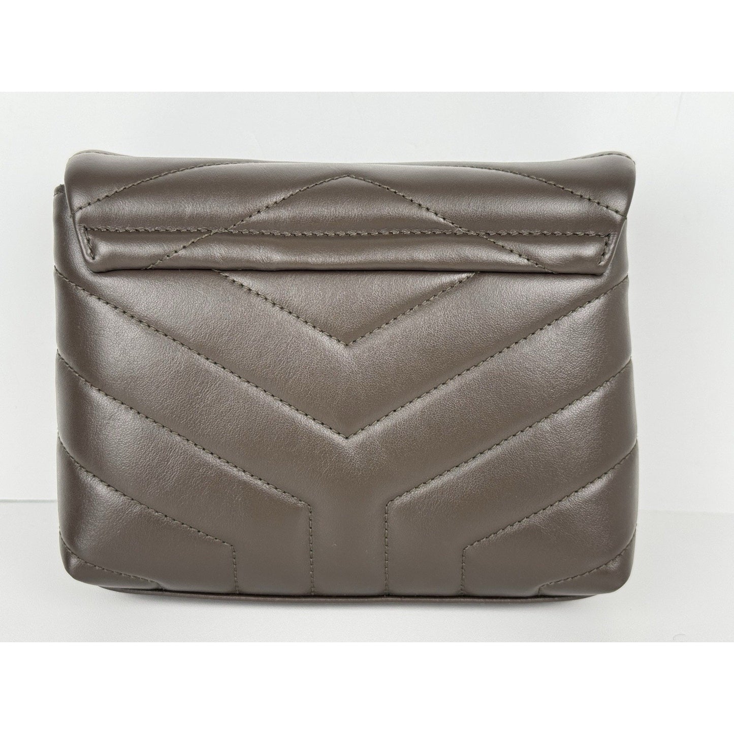 Saint Laurent Toy Loulou Y-Quilted Crossbody Bag Dark Green C-6