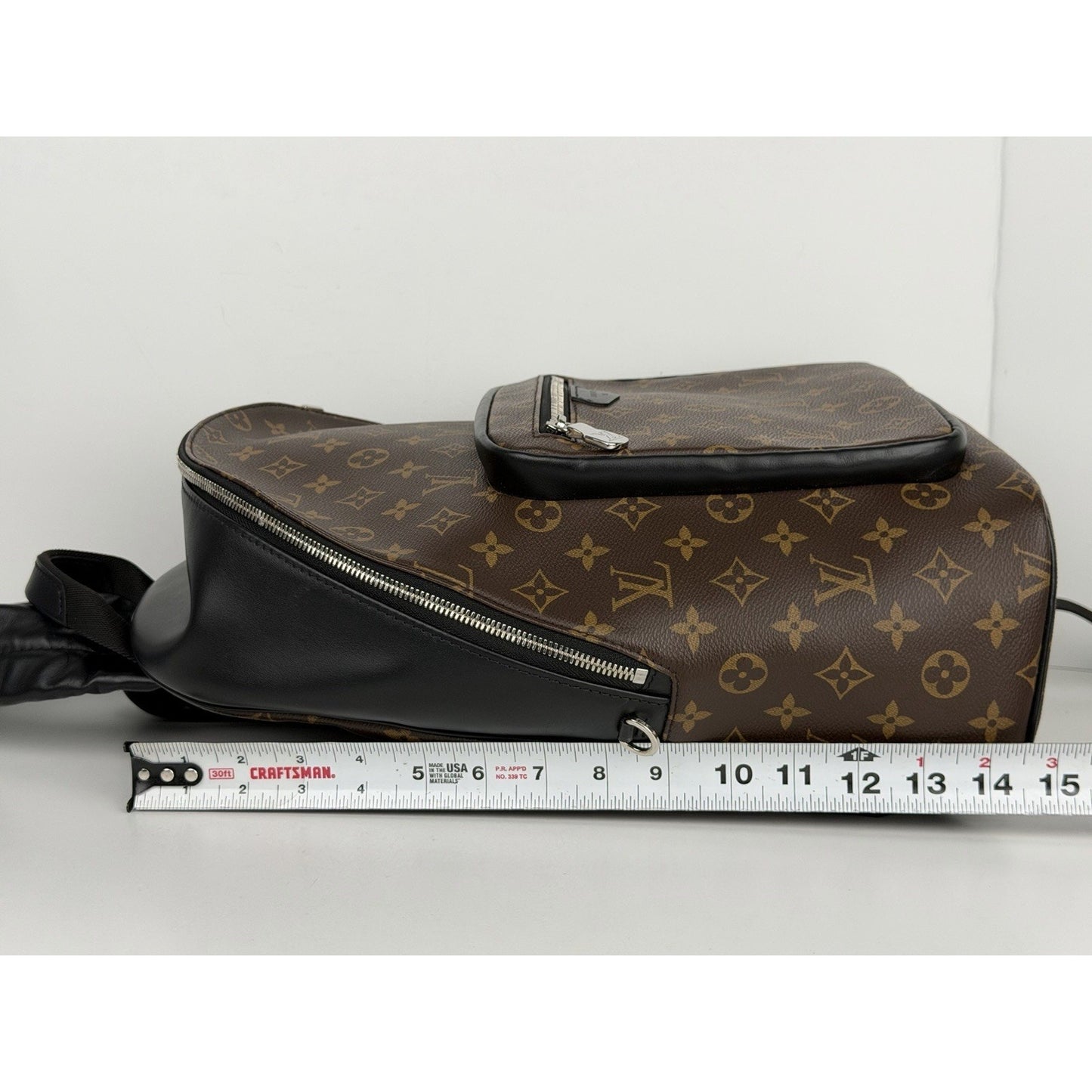 Louis Vuitton Josh Backpack in Brown Monogram Coated Canvas and Leather NFC S