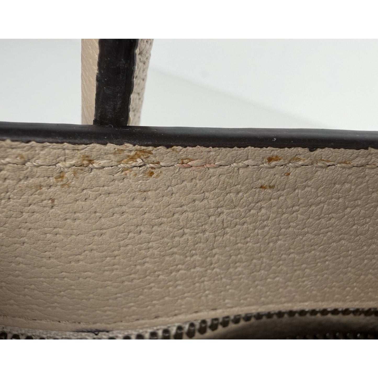Gucci GG Tote Bag Supreme Small Retro Interlocking Beige & Mystic White