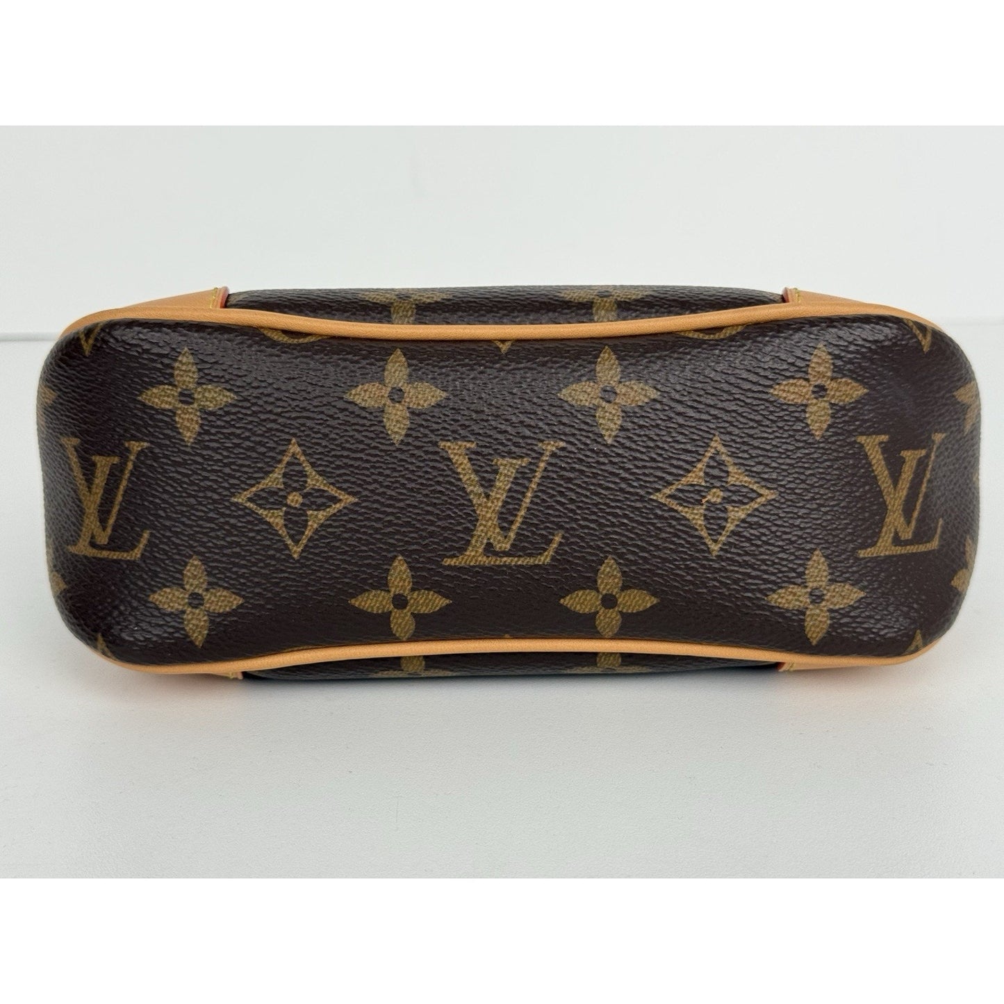 Louis Vuitton Nano Boulogne Shoulder Bag with Gold Hardware