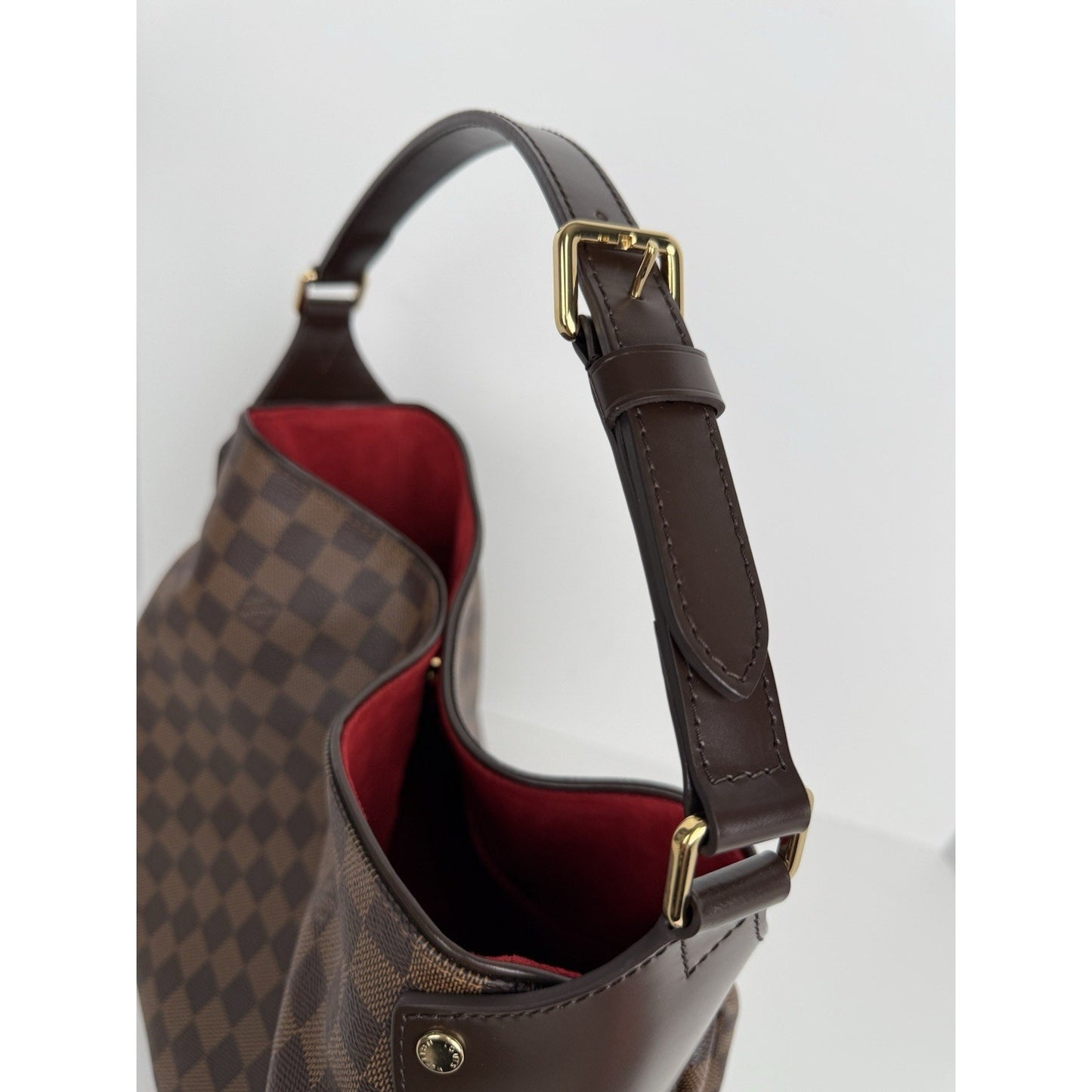LOUIS VUITTON Damier Ebene Reggia Shoulder Bag