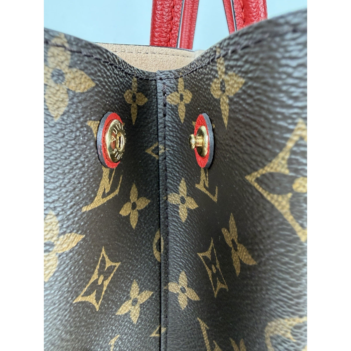 Louis Vuitton Flandrin Tote Bag in Brown LV Monogram Coated Canvas 2017 S-02