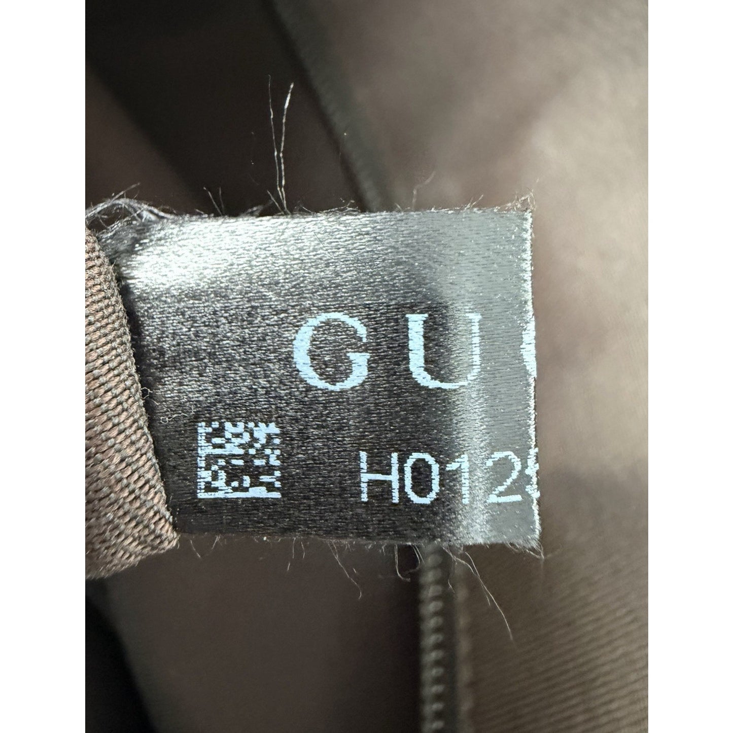 GUCCI Guccissima GG Unisex Brown Leather Briefcase Large S