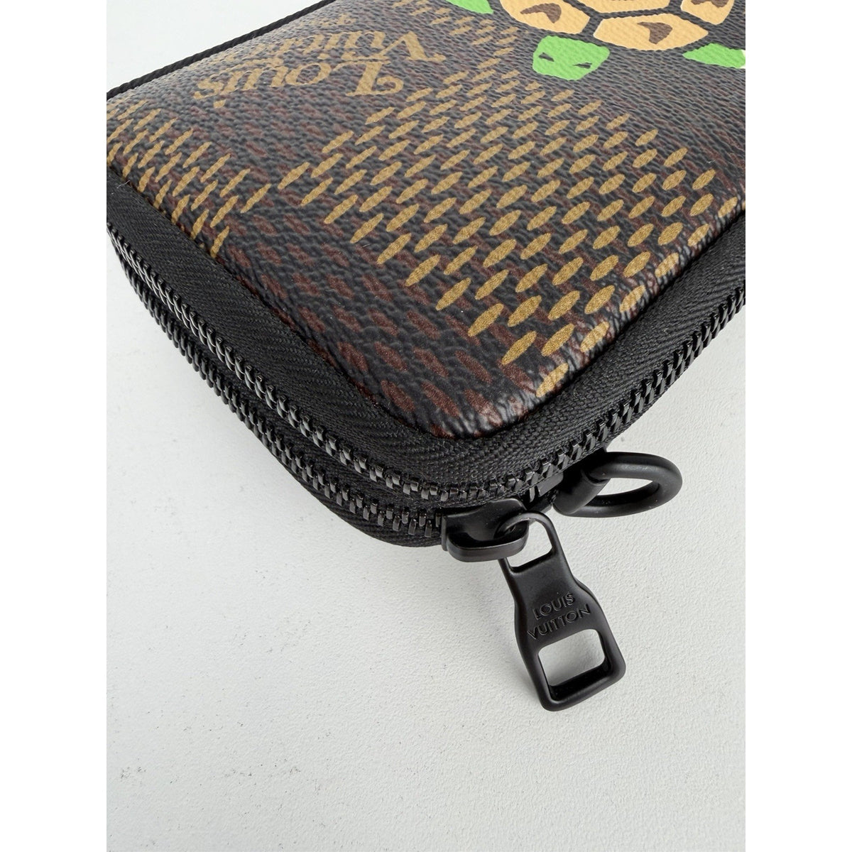 Louis Vuitton x Nigo Turtle Crossbody Bag in Damier Ebene Coated Canvas NFC S-08