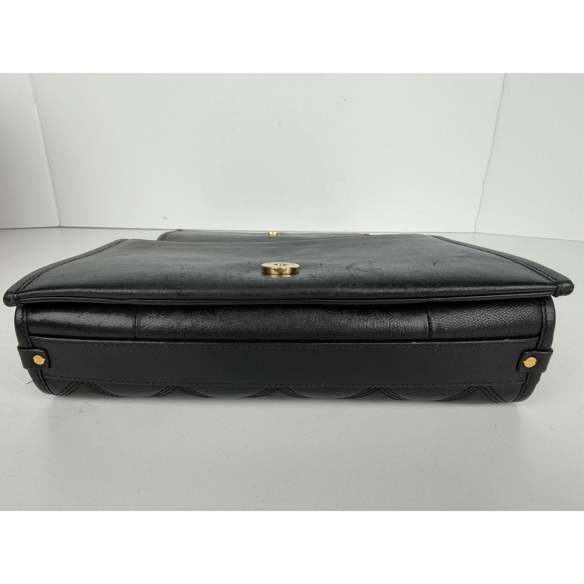 Yves Saint Laurent Becky Medium Shoulder Bag in Black Quilted Leather S-13