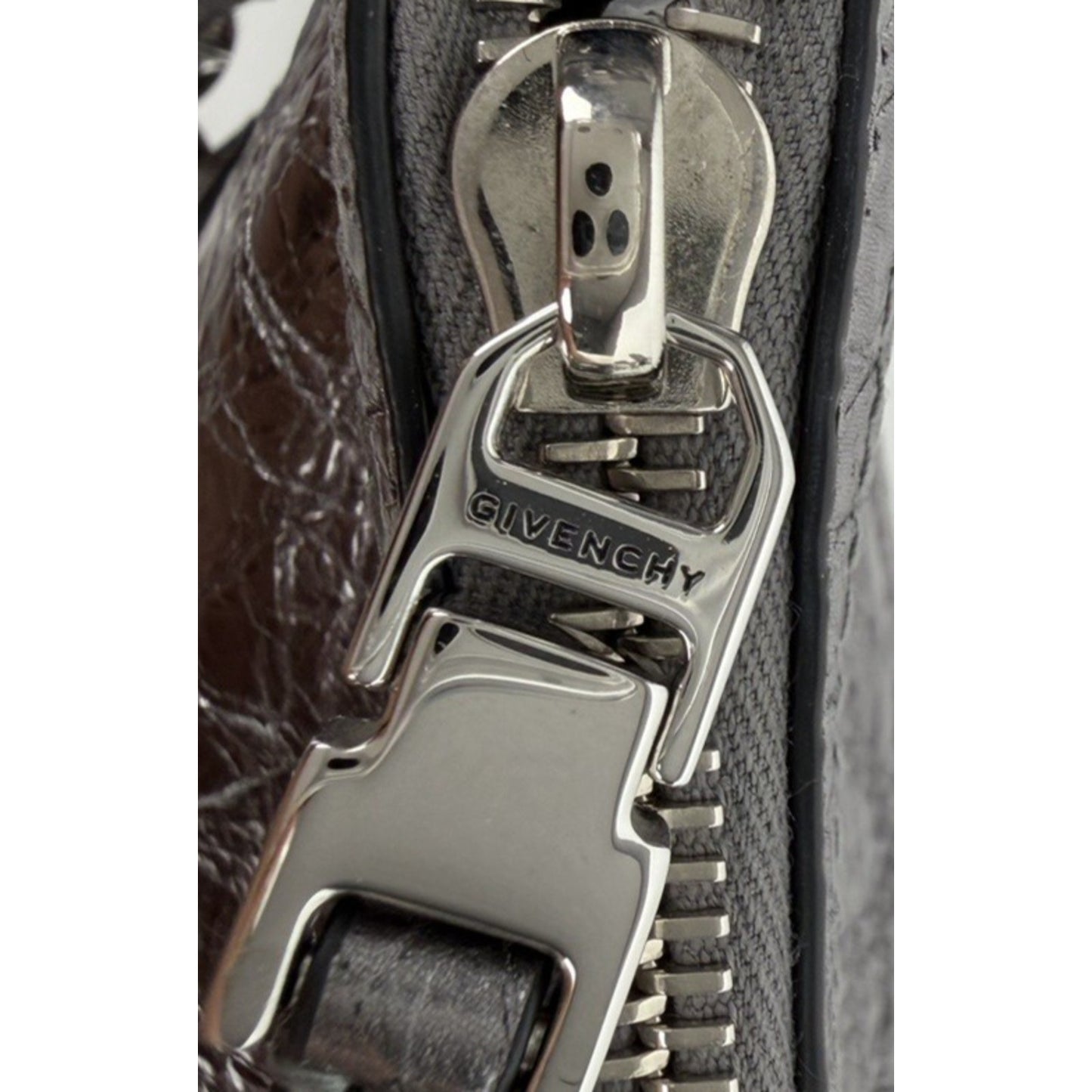 Givenchy Voyou Small Bag is Crafted From Metallic Crinkled Leather S
