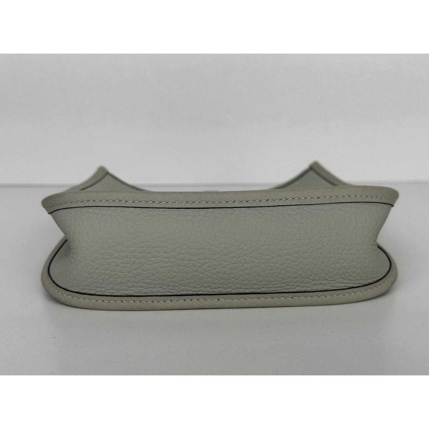 Hermes Evelyne TPM 16 Bag Gris Neve Taurillon Clemence Leather 2023 D9