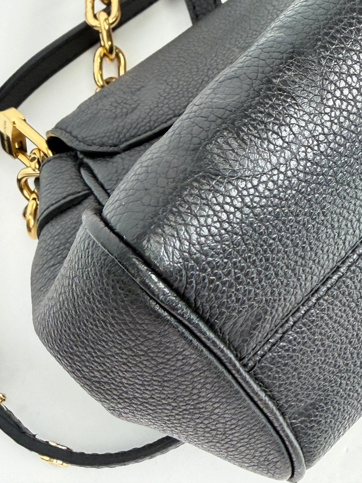 Louis Vuitton Favorite Crossbody Bag in Black Giant Monogram Empreinte Leather NFC YC2