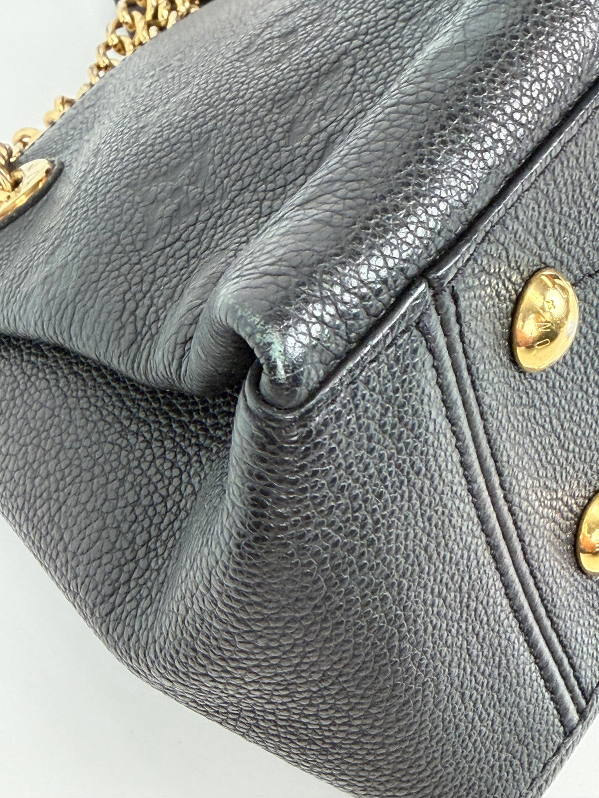 Louis Vuitton Surene BB Bag in Black LV Monogram Empreinte Leather NFC YD7