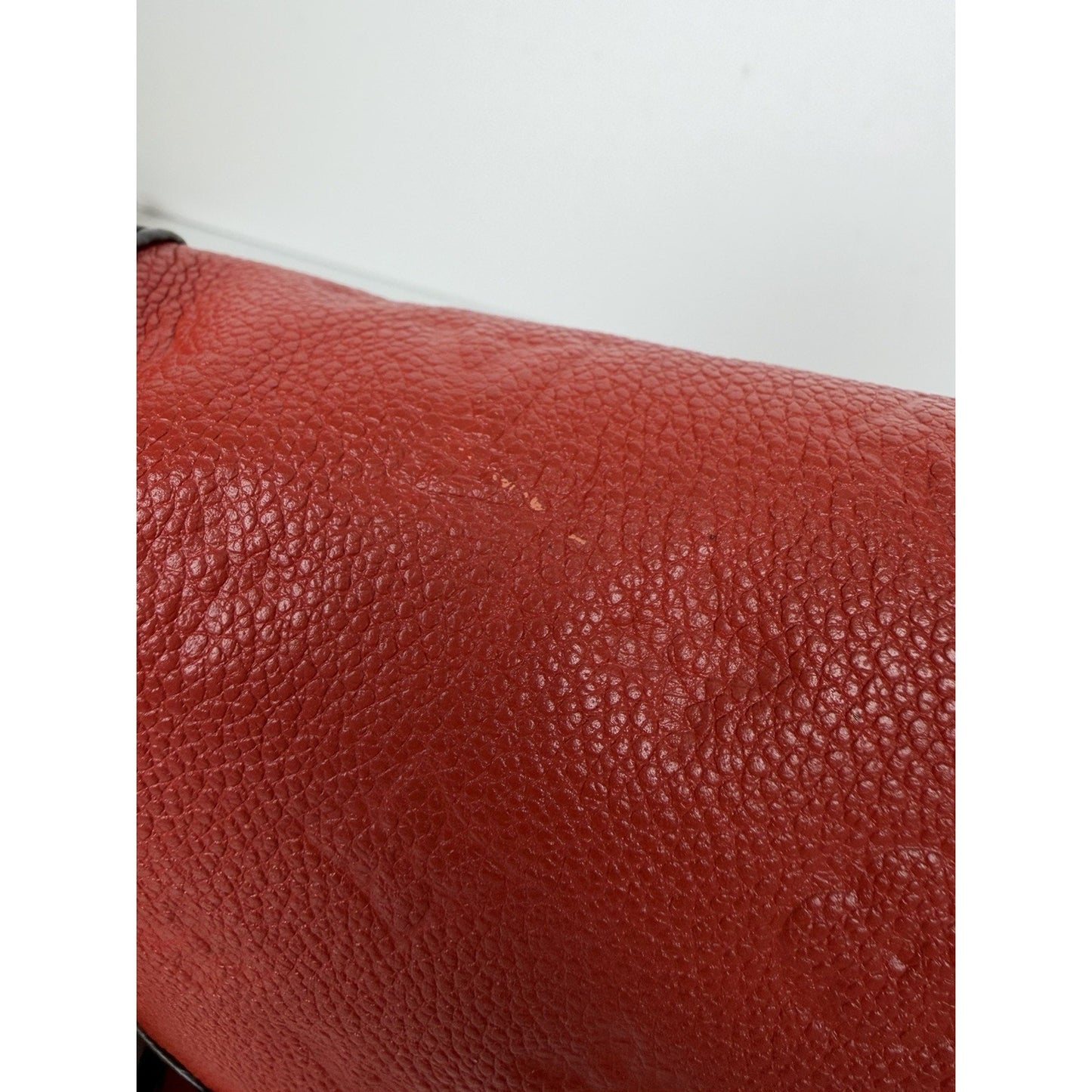 Louis Vuitton Fascinante Bag in Red Embossed Monogram Empreinte Leather 2013 S04