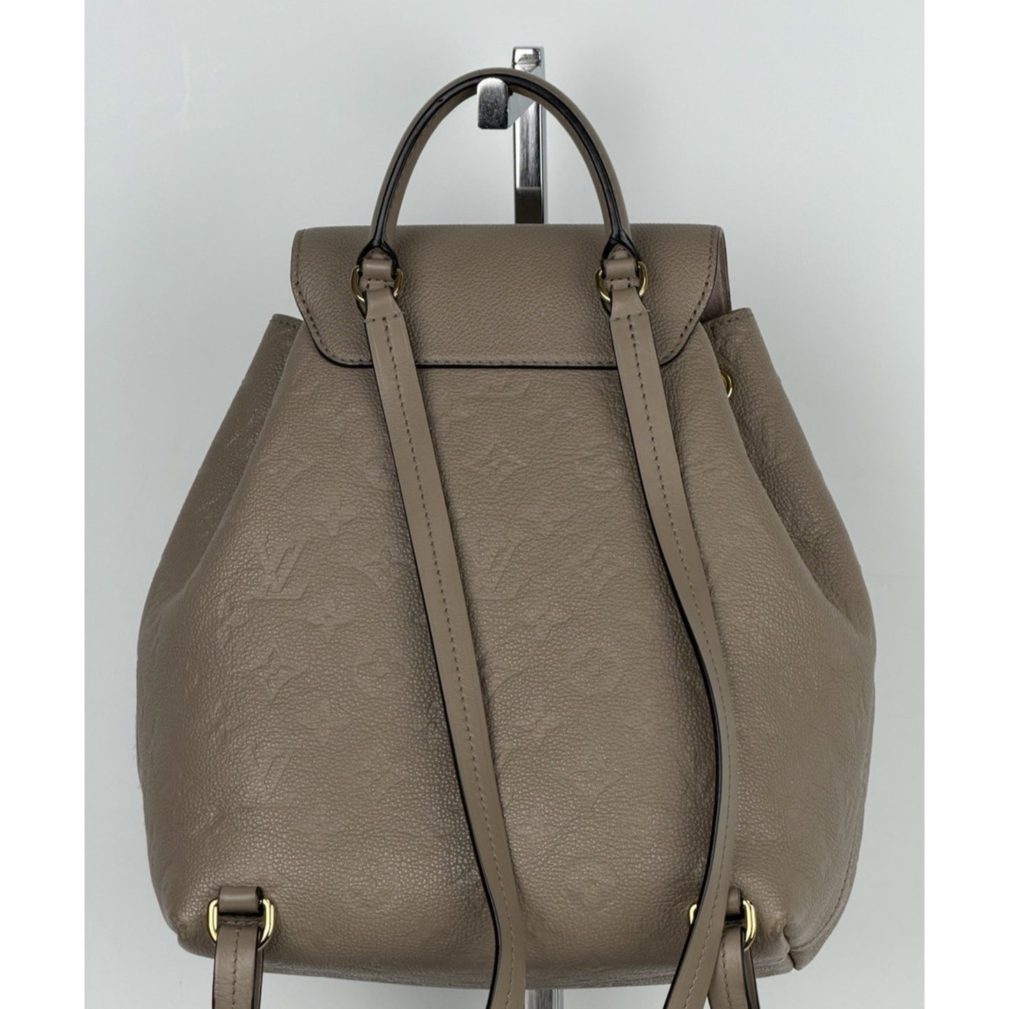 Louis Vuitton Monogram Empreinte Montsouris NM Backpack Neutral Tourterelle D2