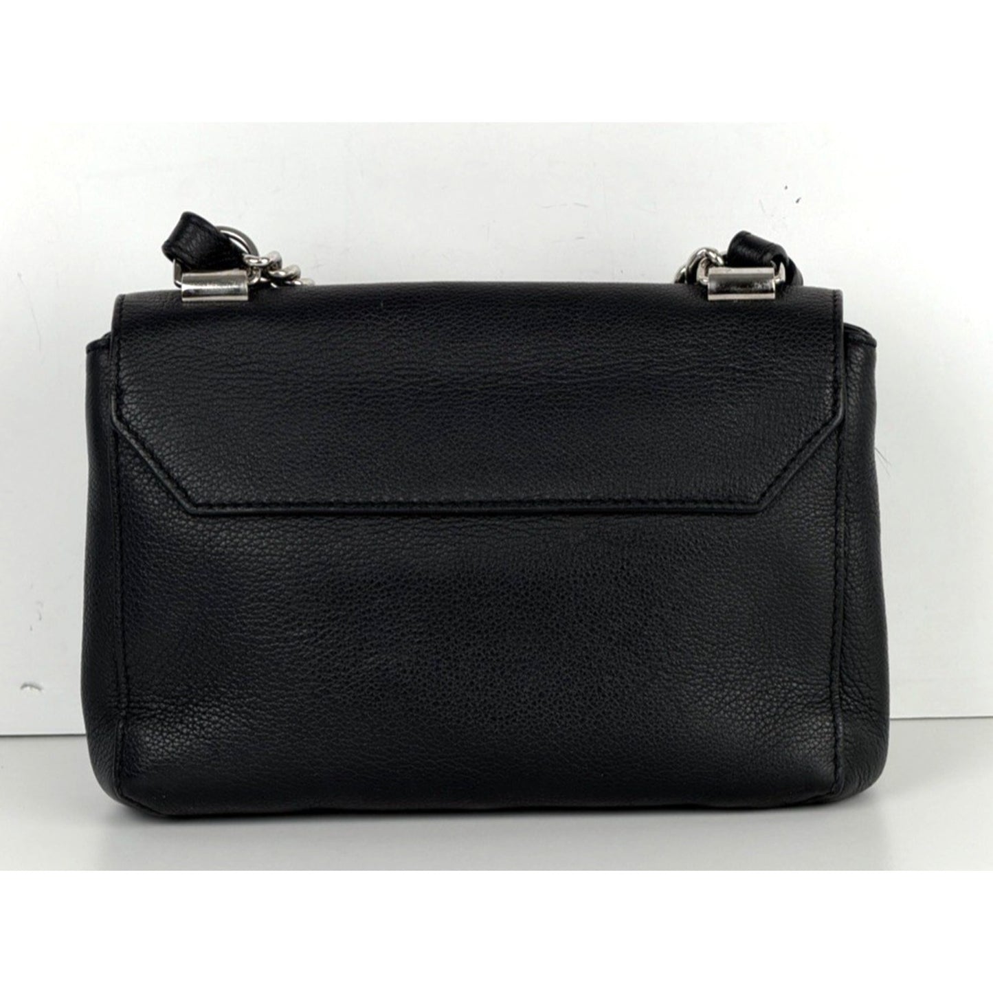 Louis Vuitton Lockme II BB Handbag in Black Pebbled Leather 2016 S-10