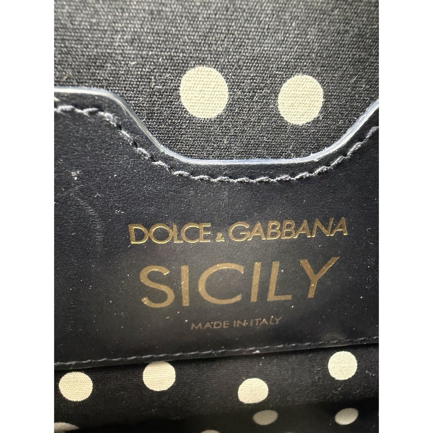 Dolce & Gabbana Dauphine Majolica Miss Sicily Bag Medium Multicolor Leather S13