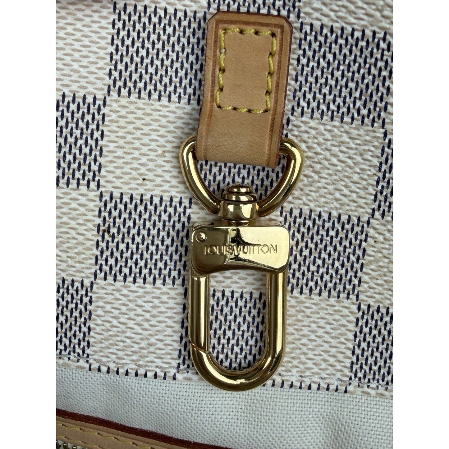 Louis Vuitton Beach Cabas PM Tote Bag in Damier Azur Coated Canvas 2012 E-8