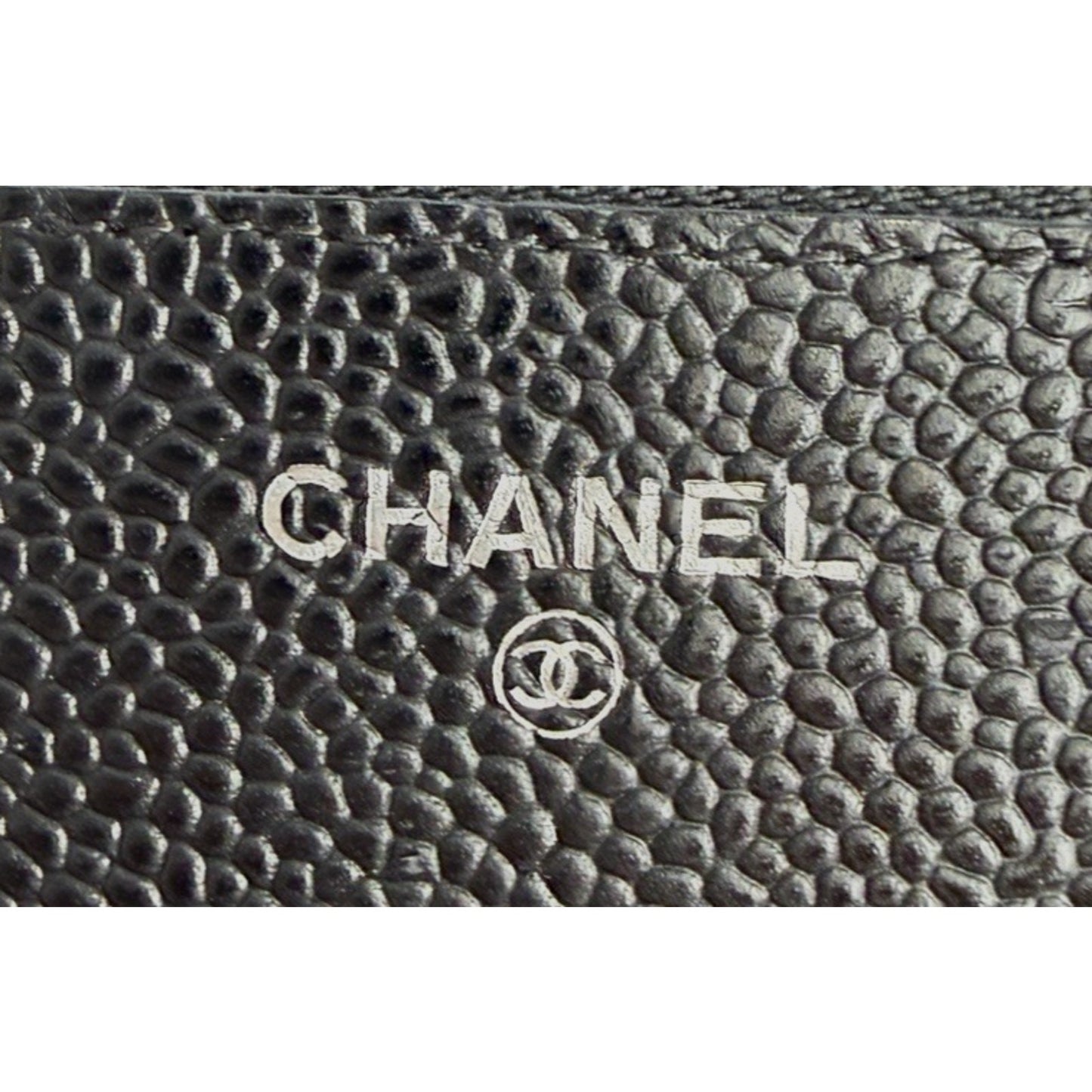 Chanel Classic Wallet On Chain Bag in Black Caviar Leather 2019 E-5