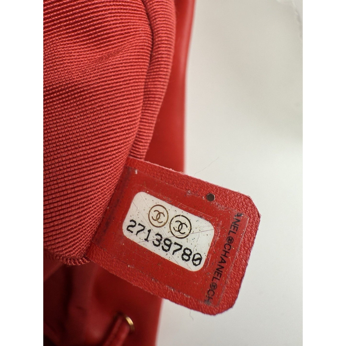 Chanel Urban Spirit Red Quilted Lambskin Leather Women's Backpack