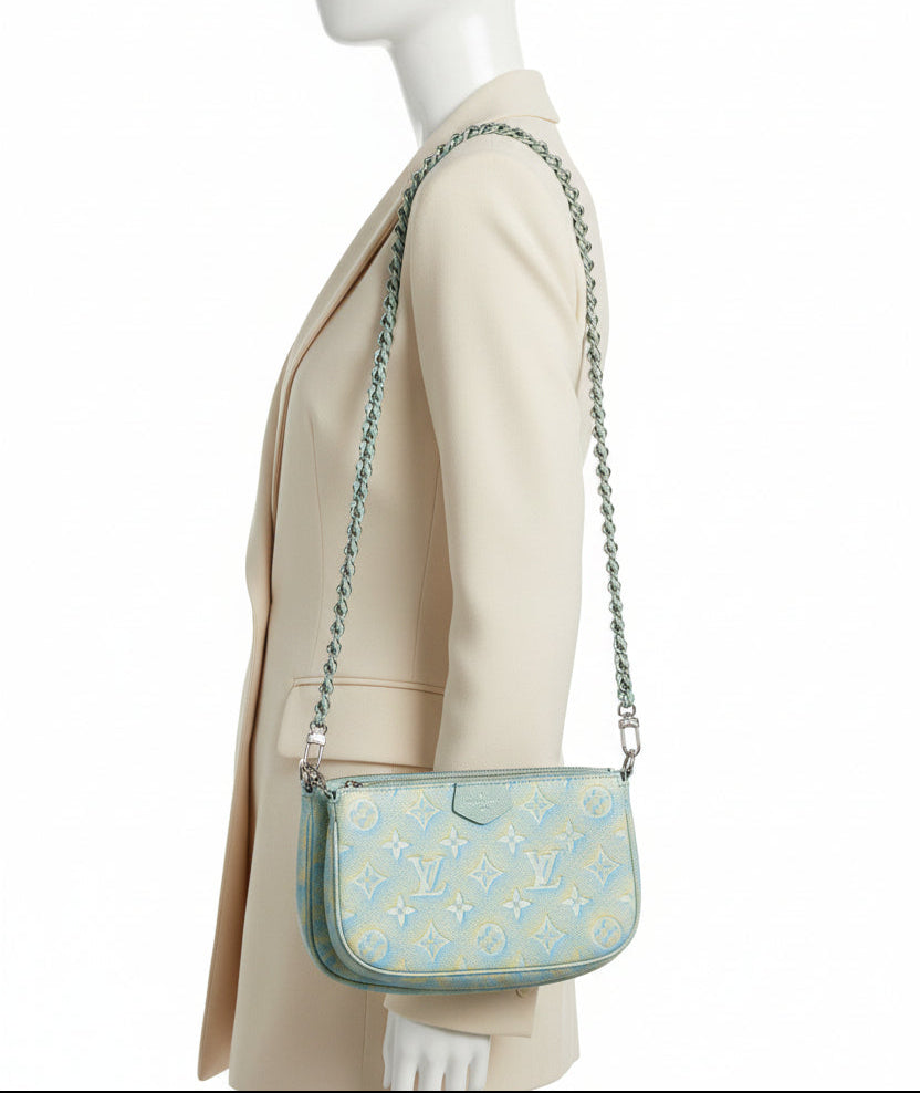 Louis Vuitton Summer Stardust Multi Pochette Accessories LV Monogram Bag (NFC) B 4