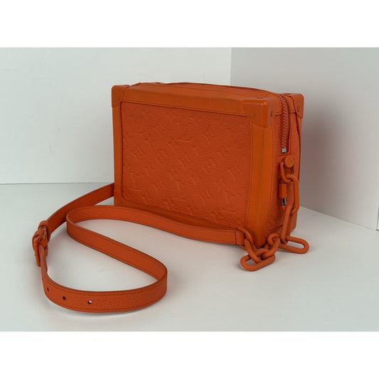 LOUIS VUITTON Soft Trunk Monogram Taurillon Leather Bag