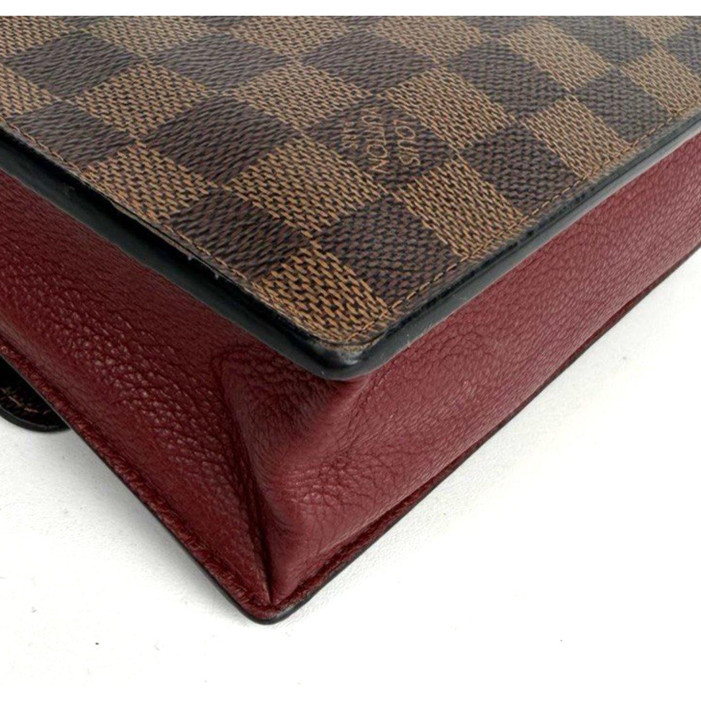 Louis Vuitton Vavin Wallet Bag on Chain in Damier Ebene Coated Canvas 2019 S