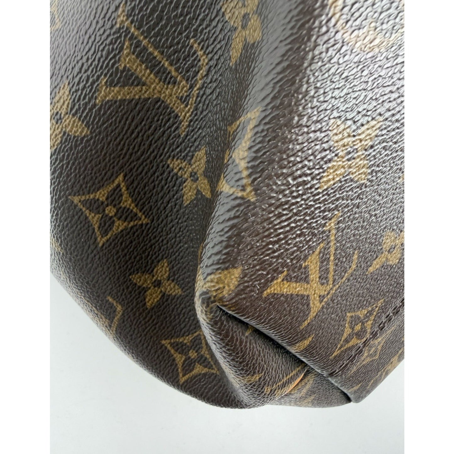 Louis Vuitton Turenne PM Bag in Brown LV Monogram Coated Canvas 2015 S