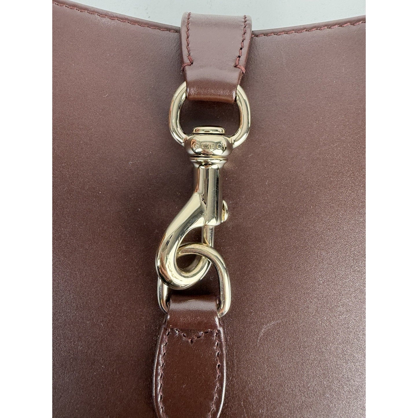 Gucci Jackie 1961 Hobo Brown Leather Shoulder Bag Small C-4