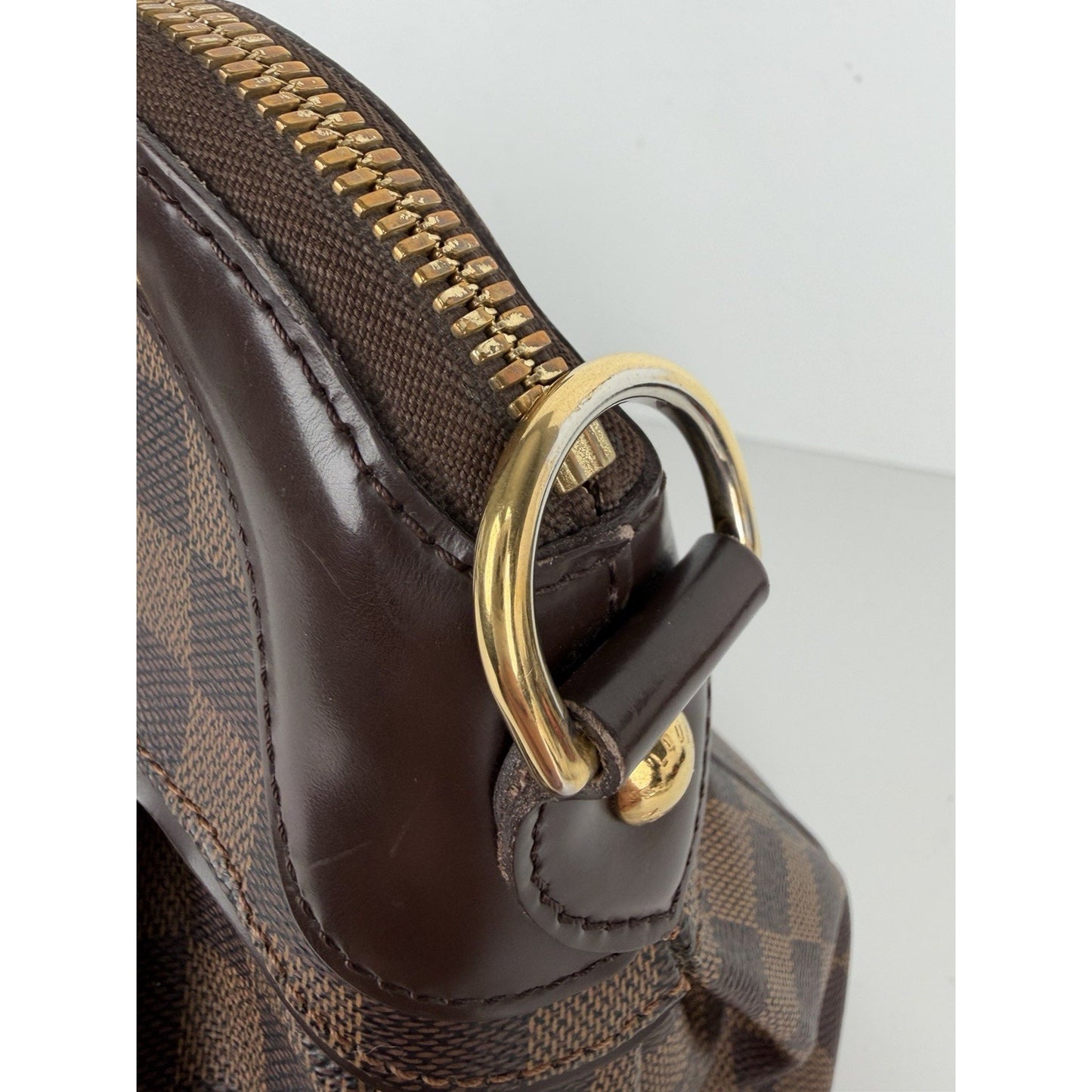 Louis Vuitton Trevi PM Handbag in Damier Ebene Coated Canvas 2008 S16