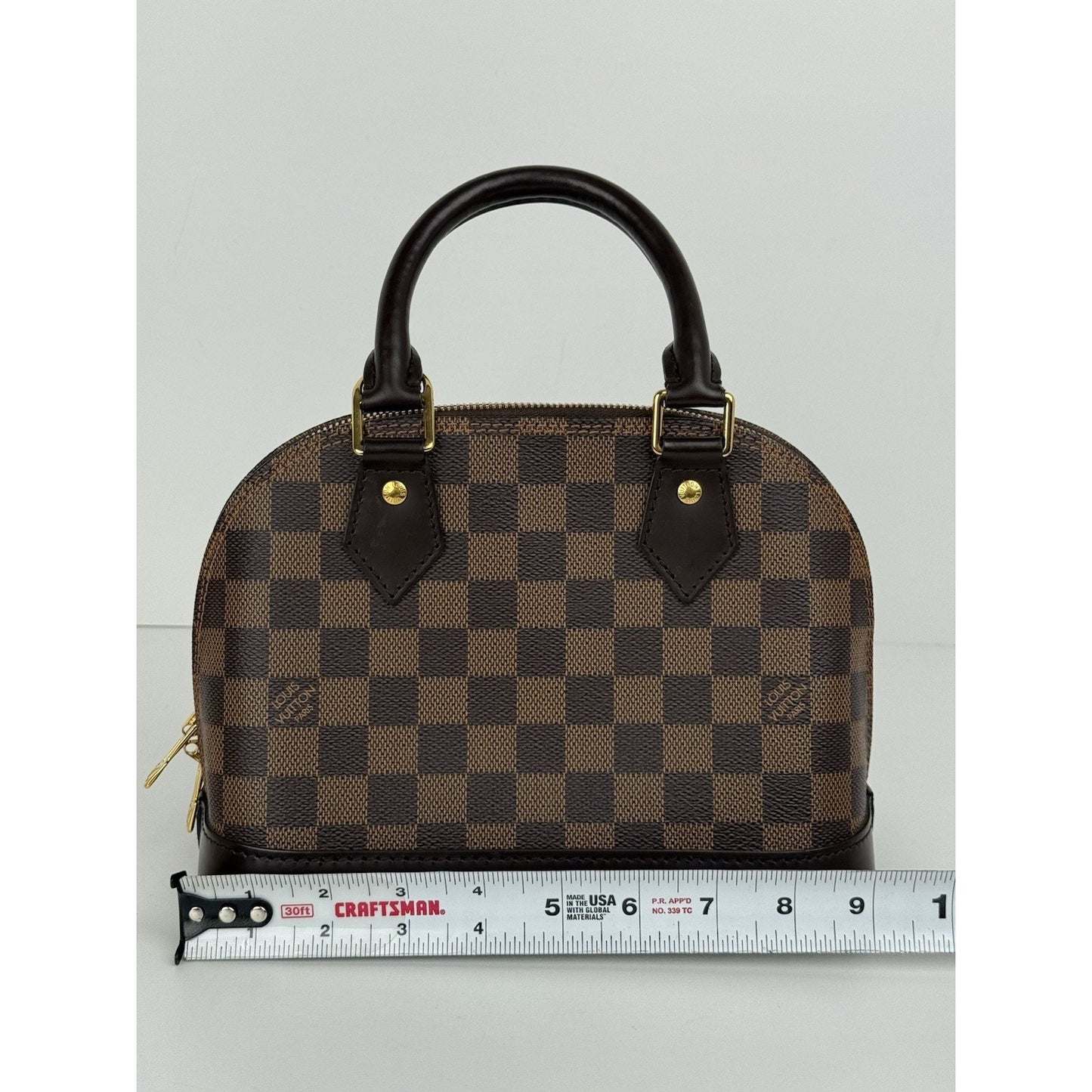 Louis Vuitton LV Monogram Alma BB Top Handle Women's Bag