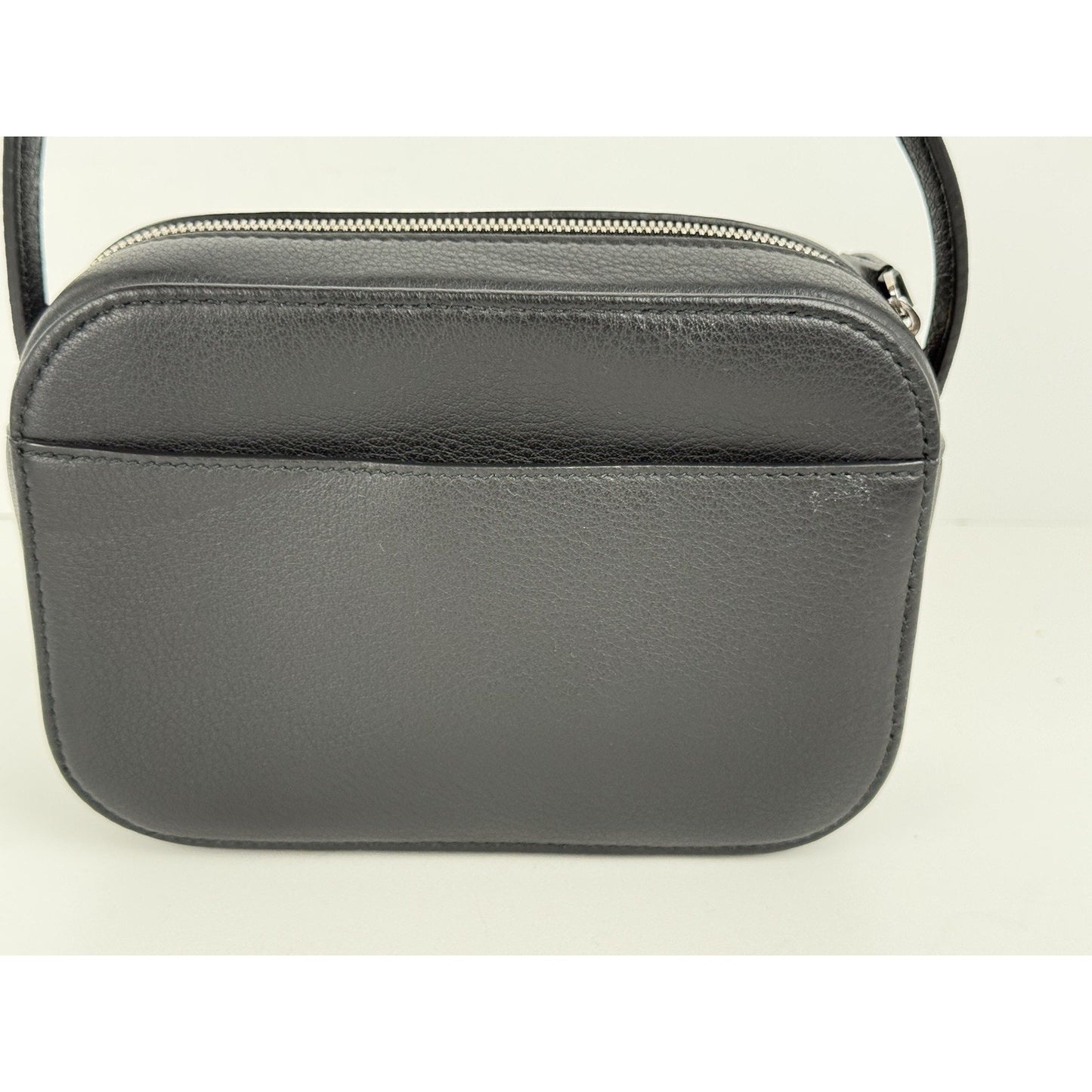BALENCIAGA Black Calfskin Logo XS Everyday Women's Camera Bag