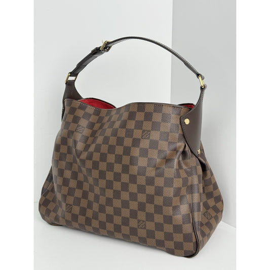 LOUIS VUITTON Damier Ebene Reggia Shoulder Bag