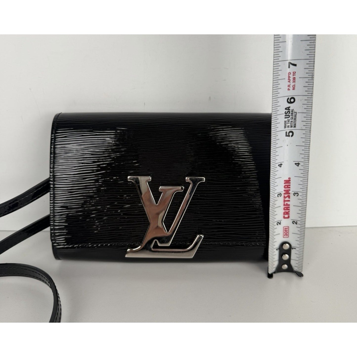 Louis Vuitton Louise PM Shoulder Bag in Black Electric Epi Leather 2016 S06