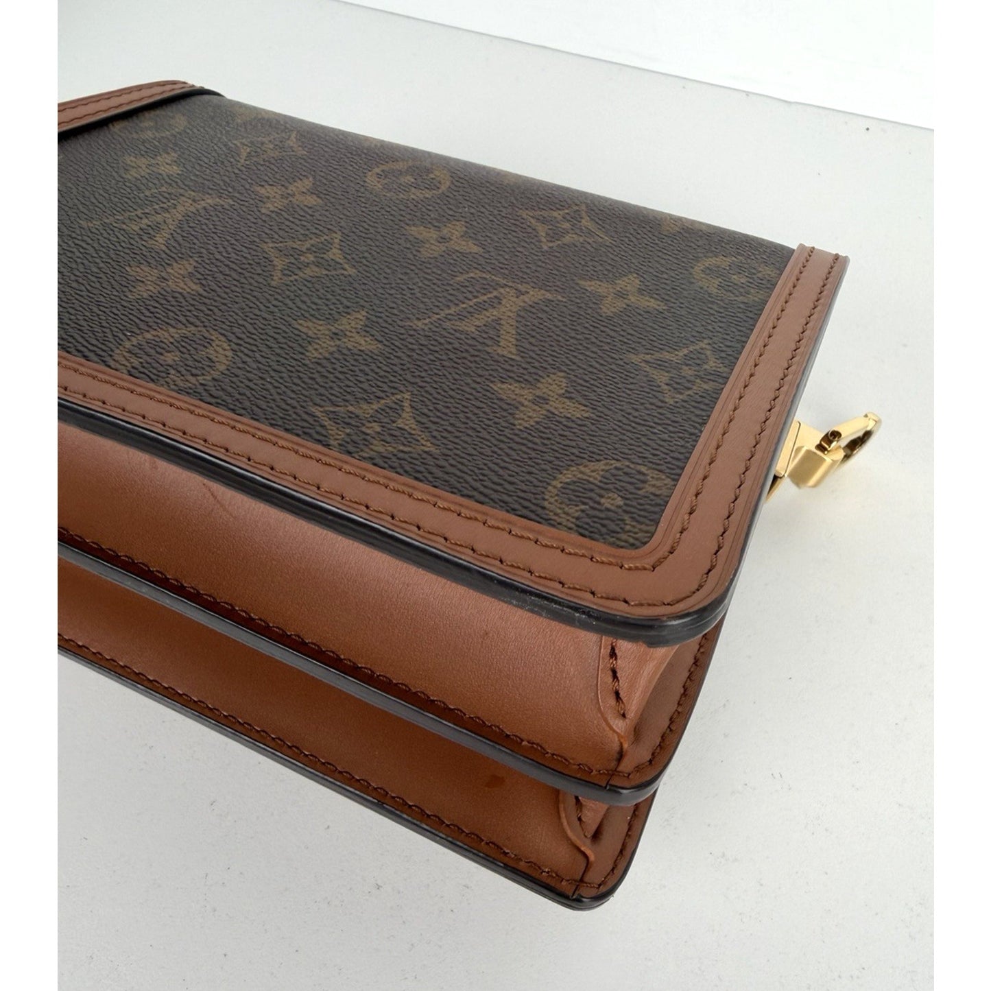 Louis Vuitton Dauphine Shoulder Bag Mini in Reverse Monogram Canvas NFC C-1
