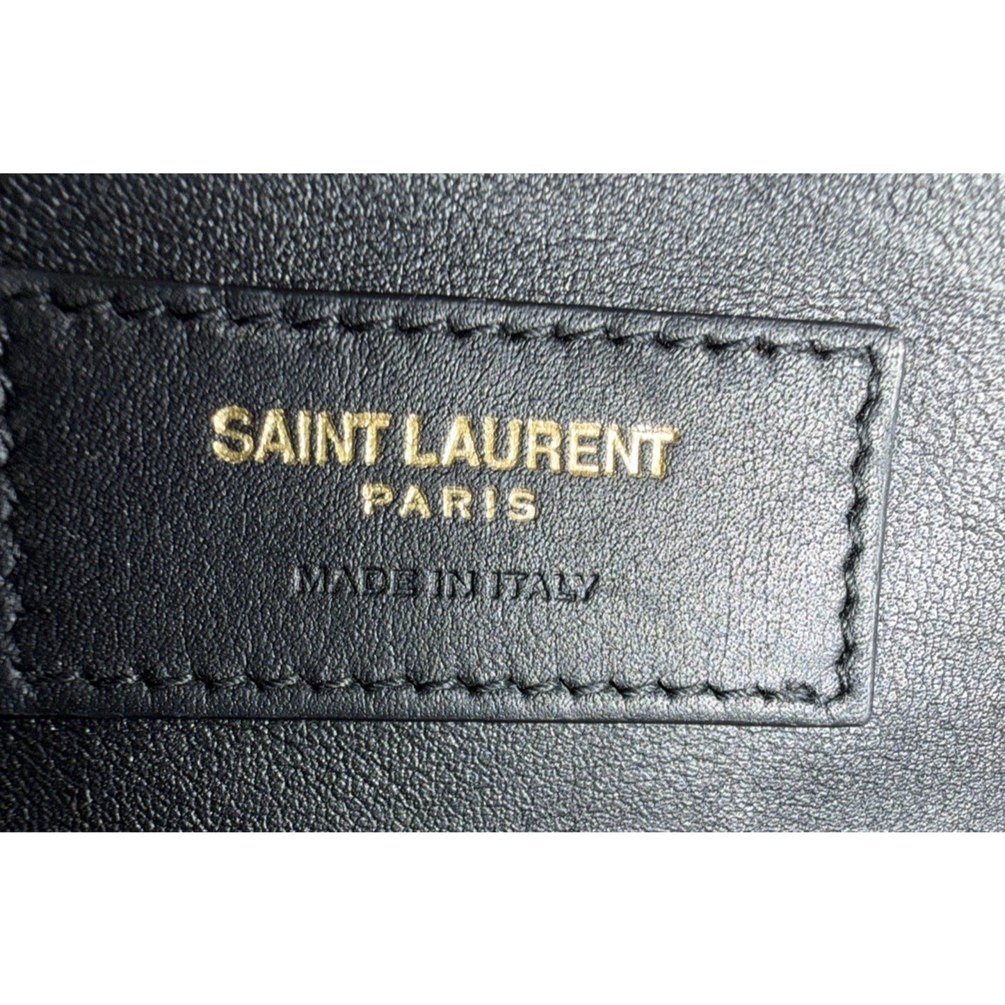 Saint Laurent Le 5 A 7 Small Hobo Bag in Black Grain Leather C2