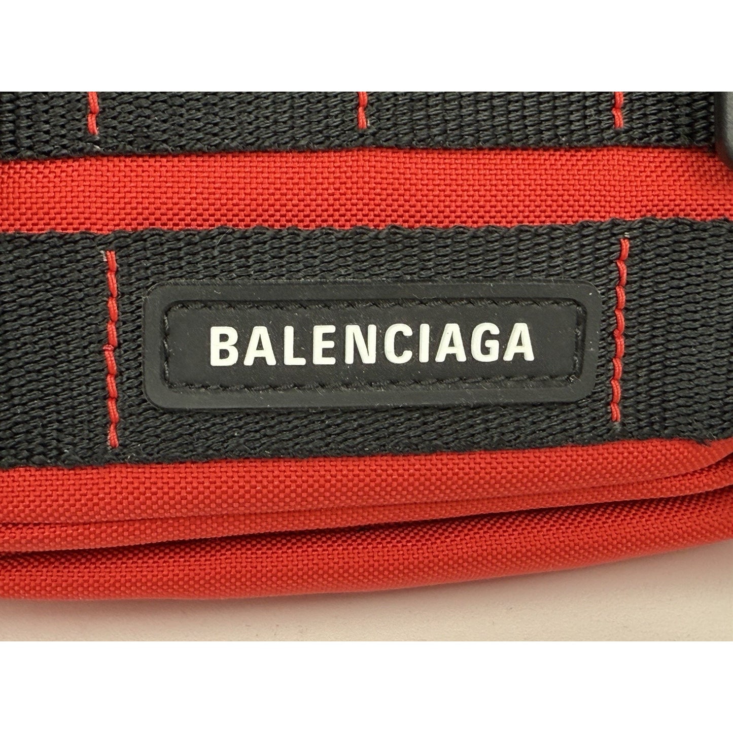 Balenciaga Fireman Backpack with Neon Yellow Reflective Stripe